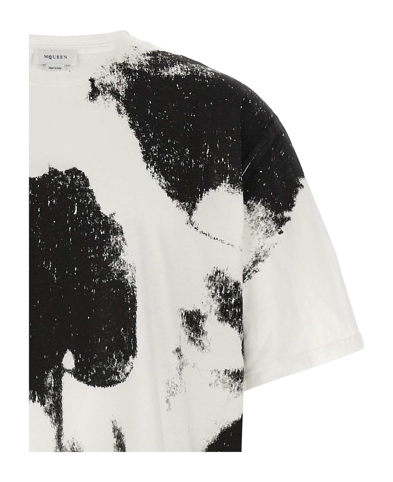Alexander McQueen 
skull
 T-shirt - White/Black