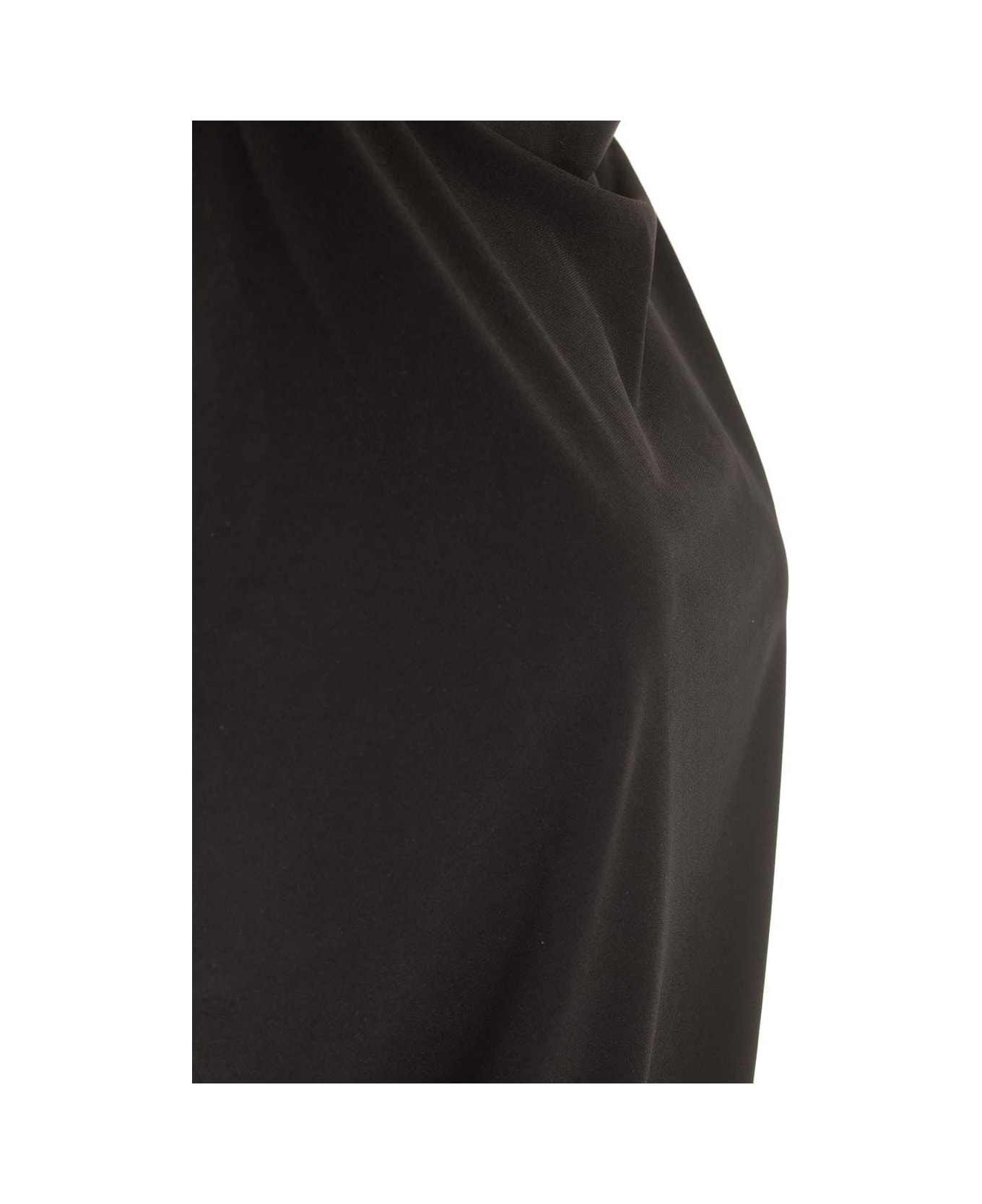Norma Kamali Draped Top - Black