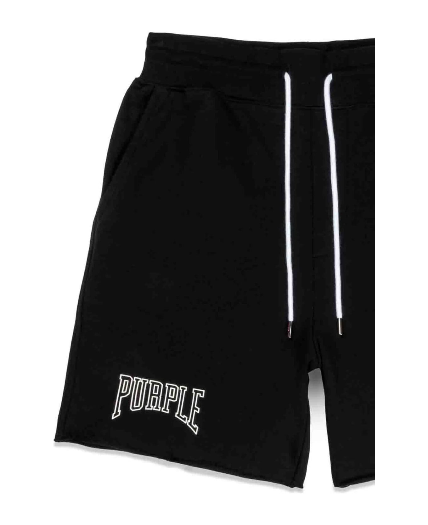 Purple Brand Shorts Black - Black ショートパンツ