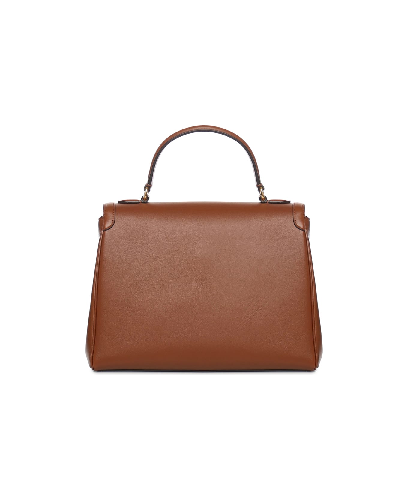 Valentino Garavani 9to5 Leather Bag - TOBACCO