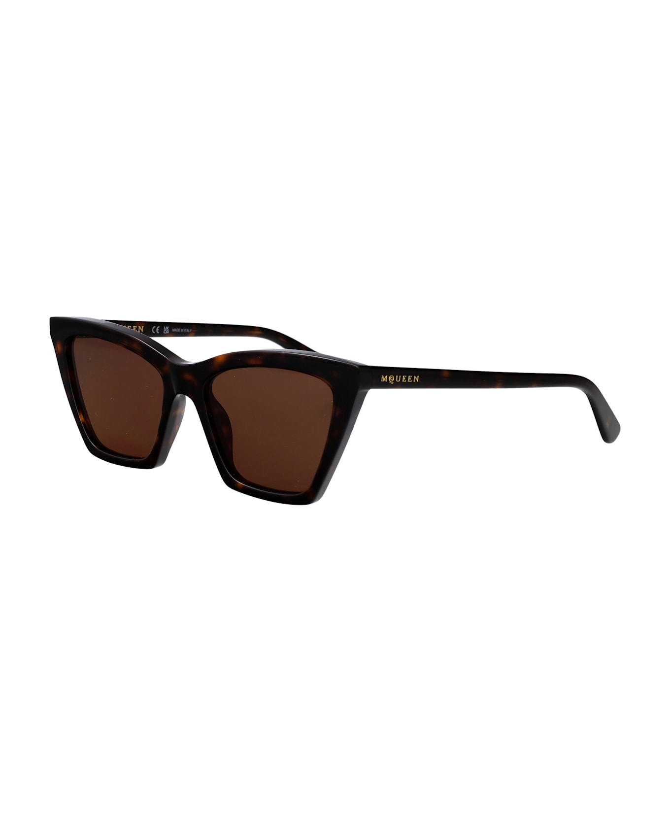 Alexander McQueen Eyewear Am0536s Sunglasses - HAVANA-HAVANA-BROWN