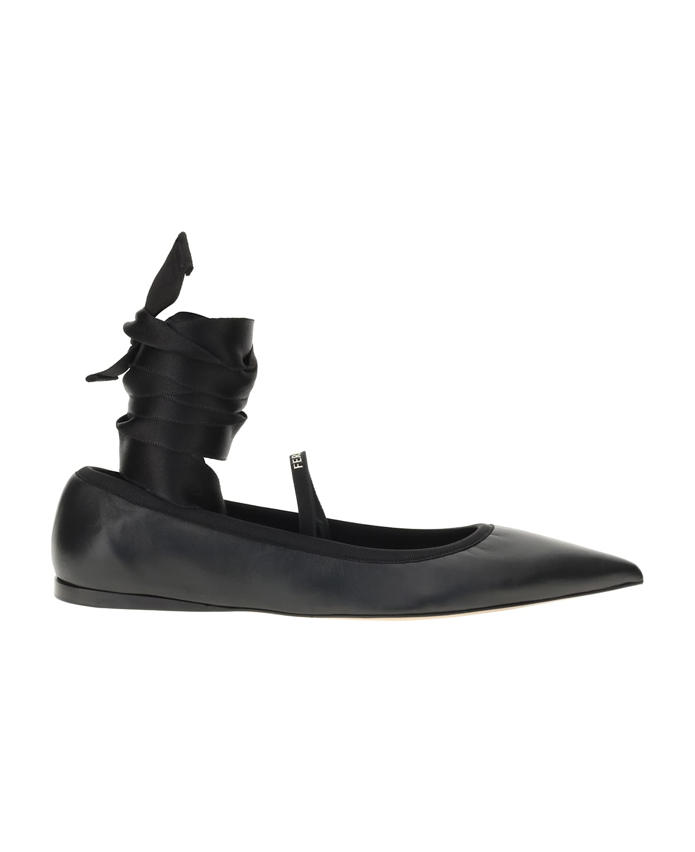 Ferragamo Ballerinas With Ribbon