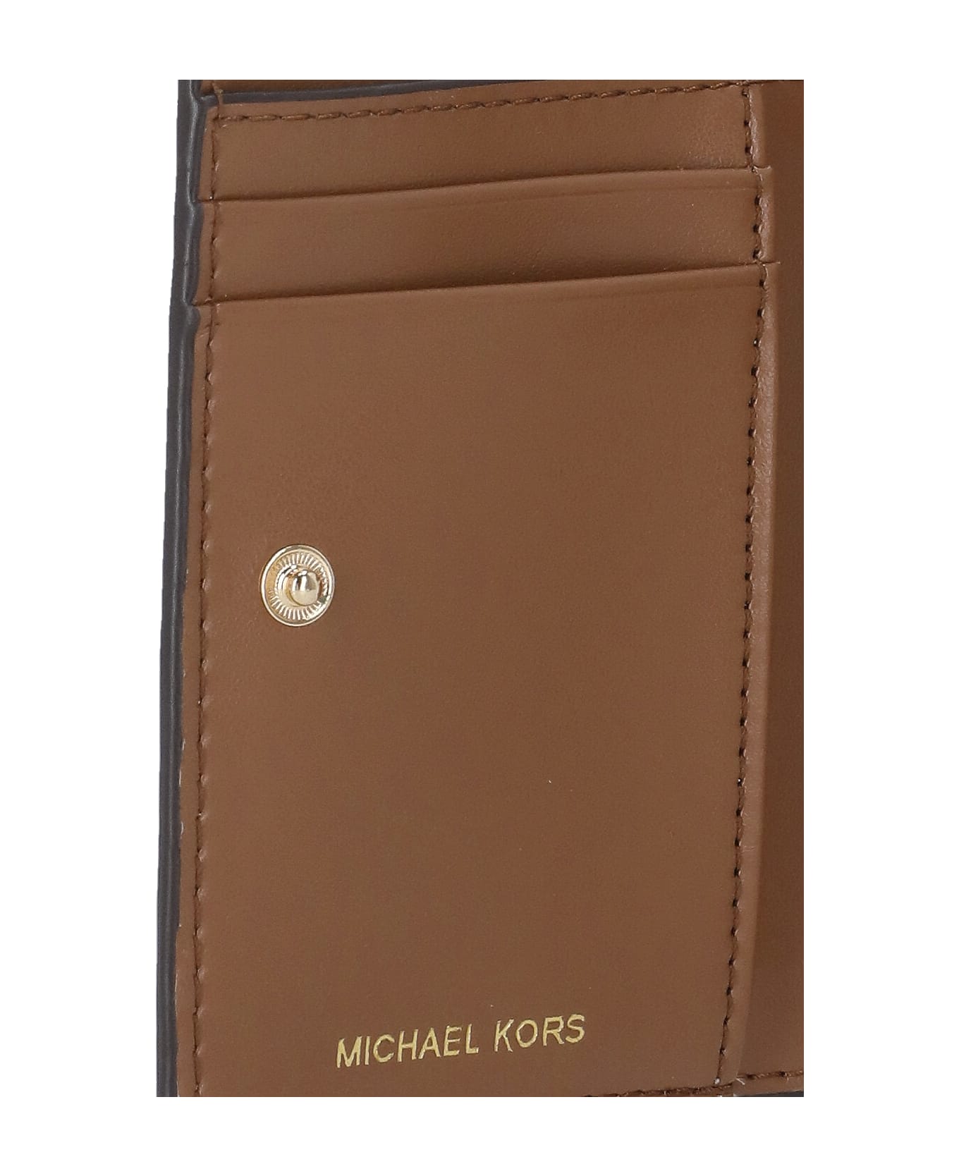Michael Kors Jet Set Snap Billfold Wallet - Luggage