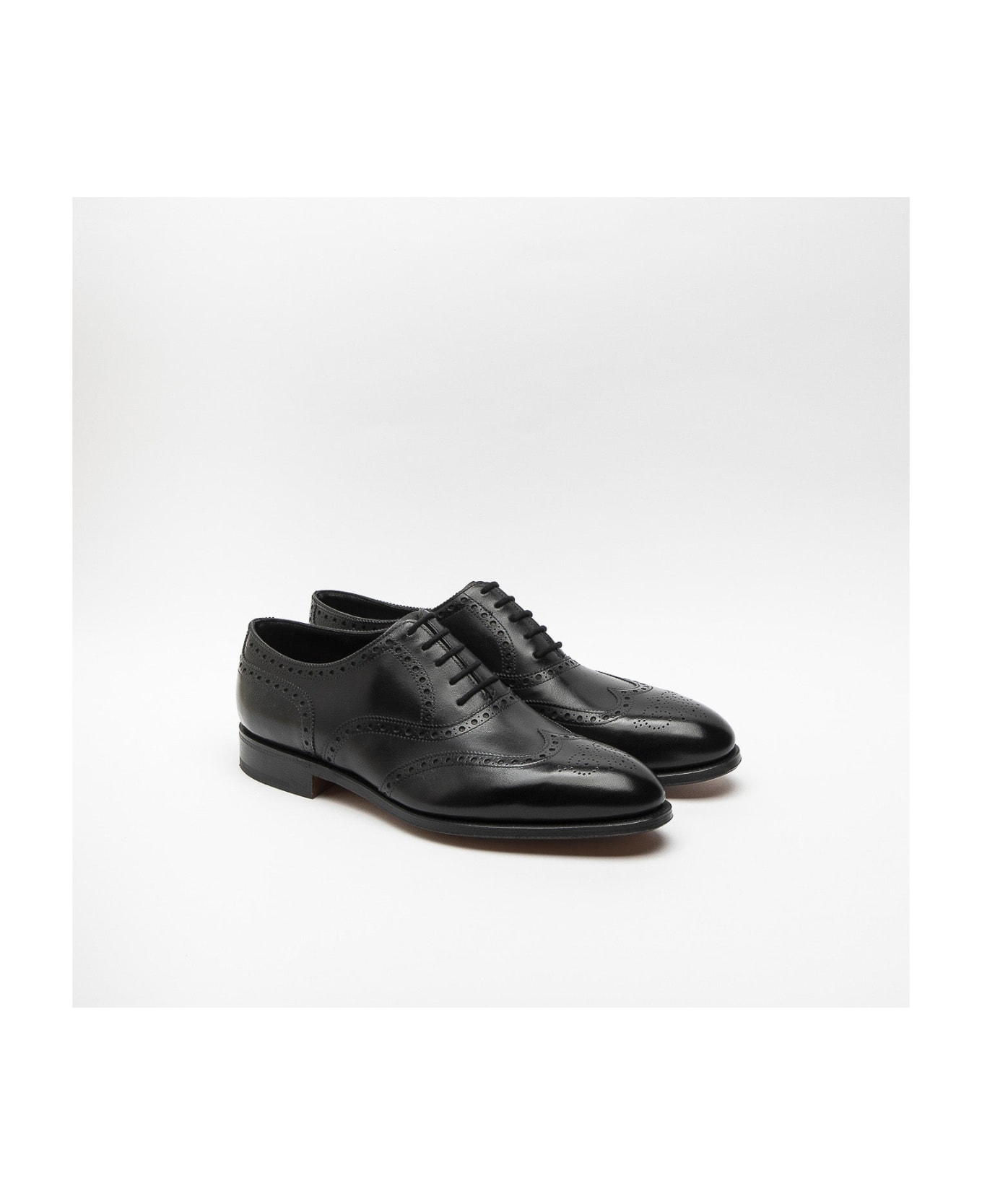 John Lobb Stowey Black Calf Oxford Shoe (fitting E)