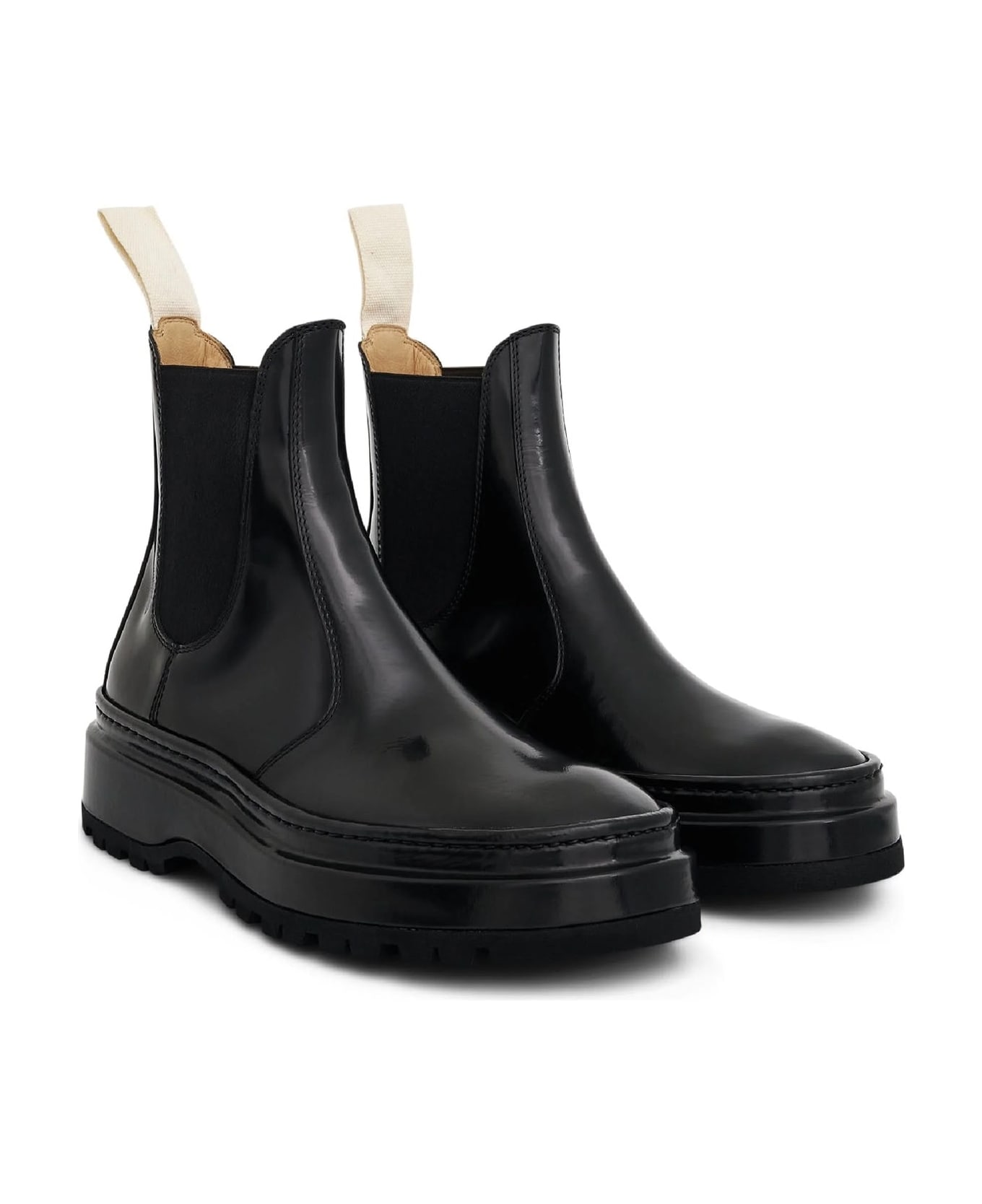 Jacquemus Pavane Chelsea Boots - Black