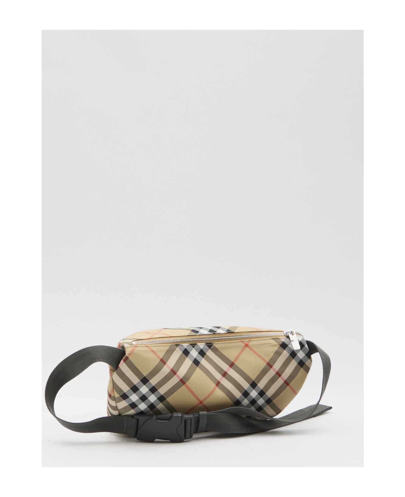 Burberry Check Belt Bag - Beige