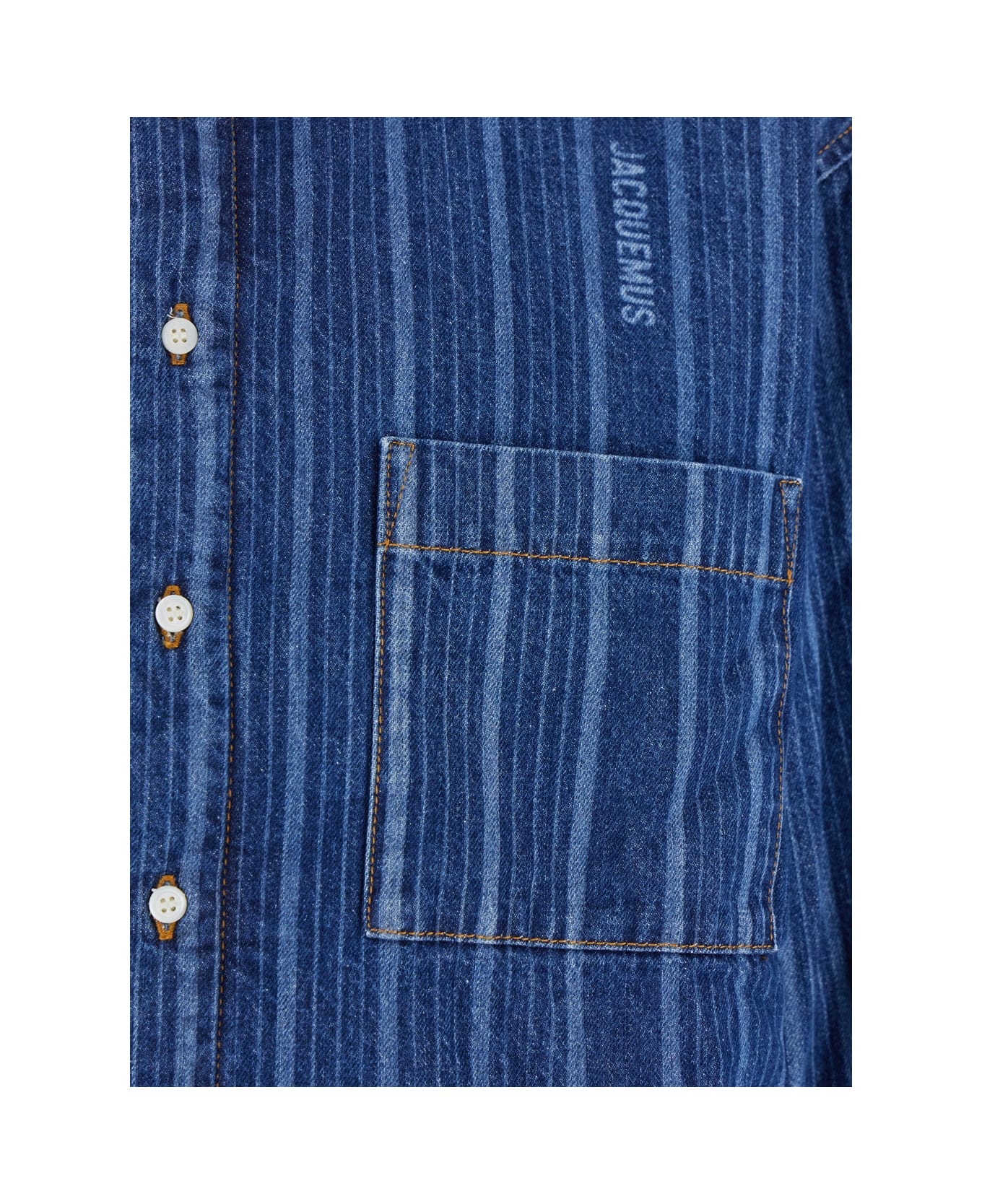 Jacquemus La Chemise Boulanger - Blu