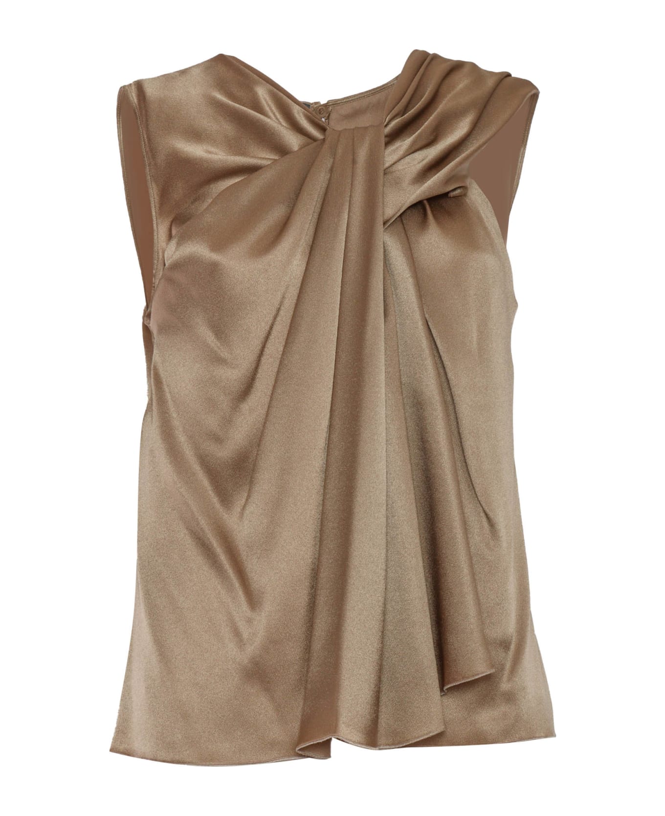 Alberta Ferretti Top - BEIGE