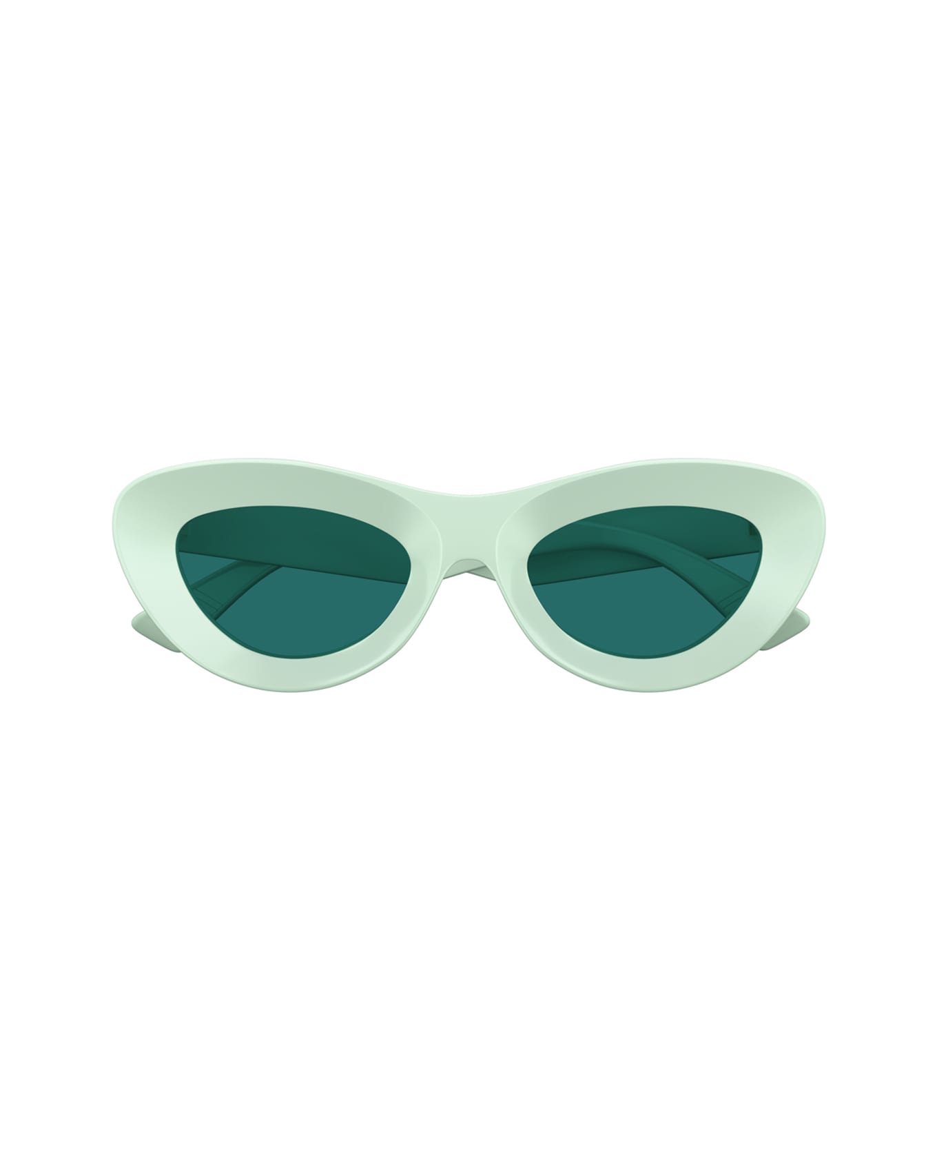 Bottega Veneta Eyewear Bottega Veneta Bv1325s 004 Green Green Sunglasses - Verde