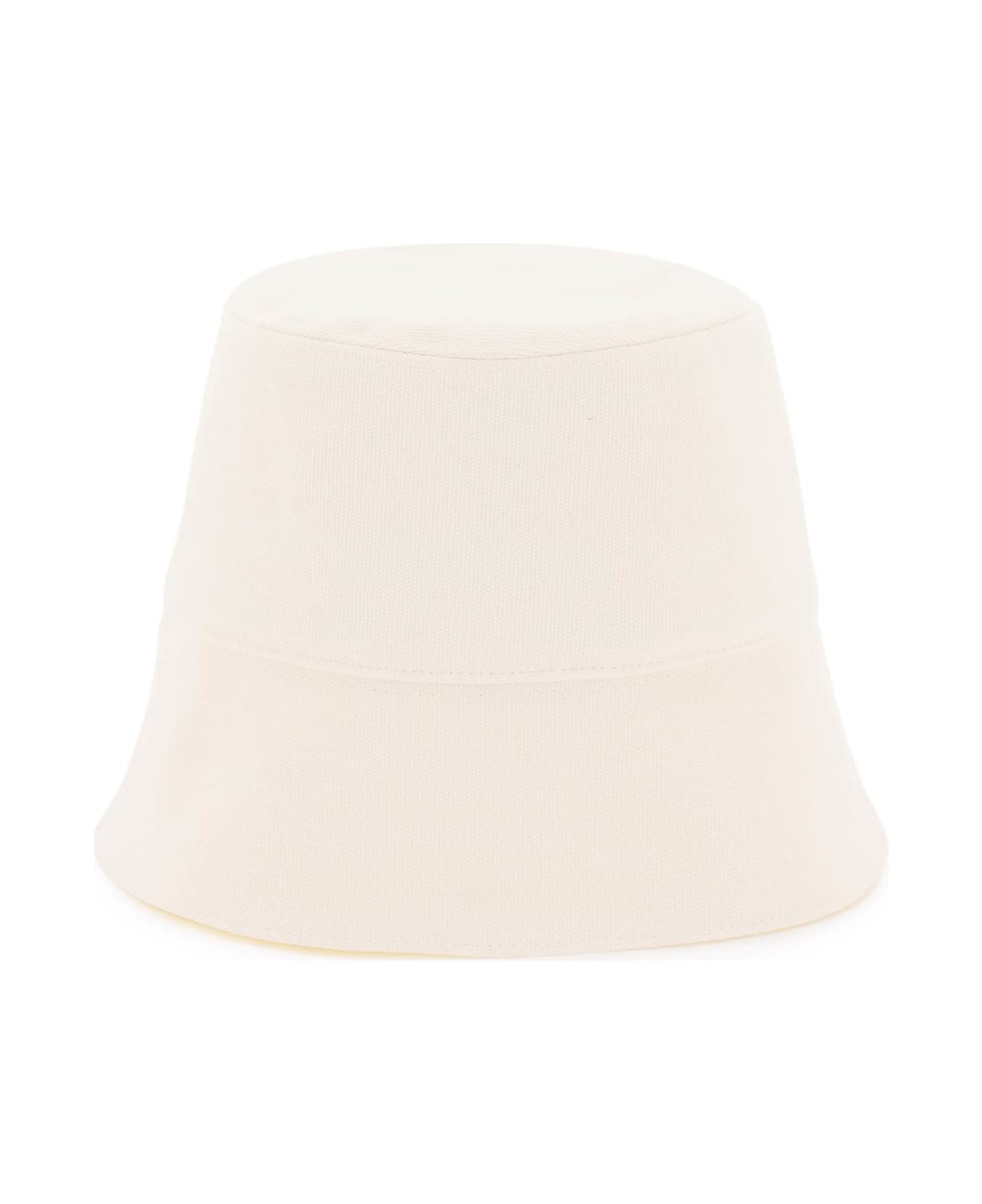 Stella McCartney Bucket Hat With Logo - FROST (White)