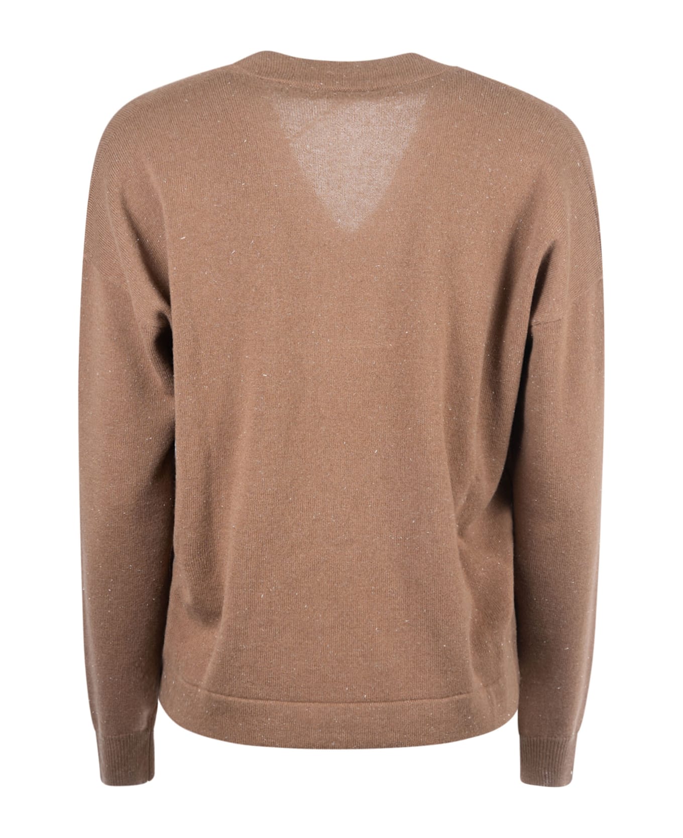 Peserico V-neck Classic Sweater - C