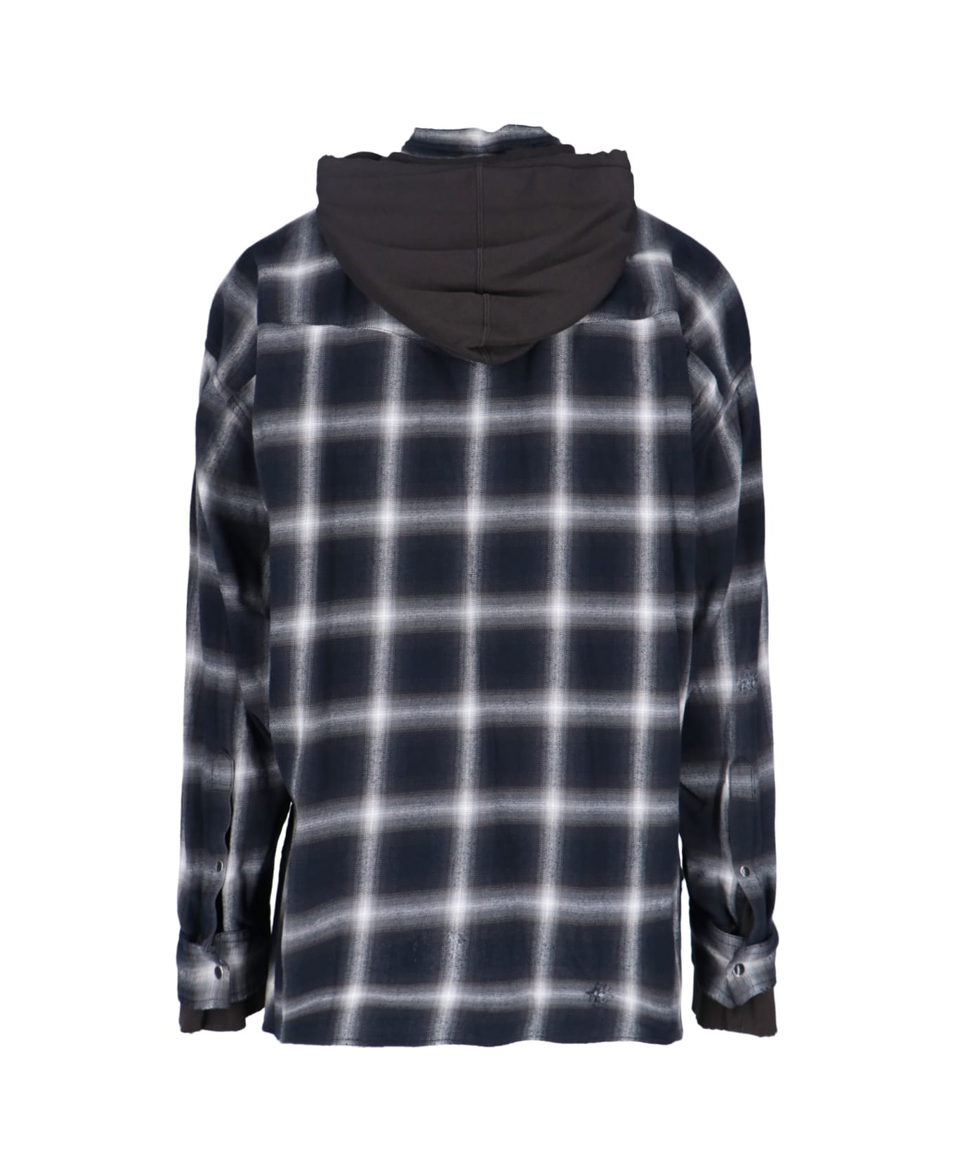 Mihara Yasuhiro Hooded Shirt - Black  