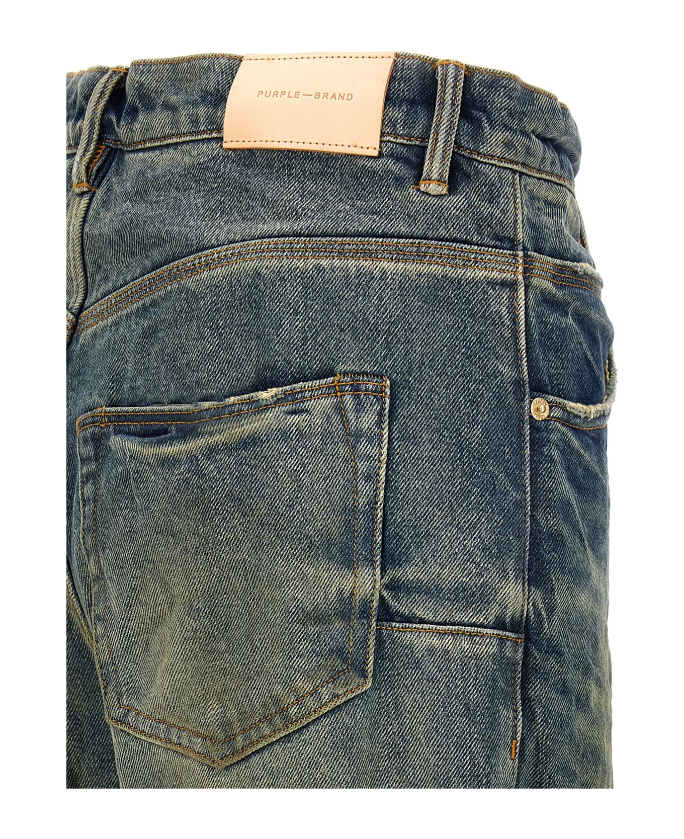 Purple Brand 'relaxed Vintage Dirty' Jeans - Blue デニム