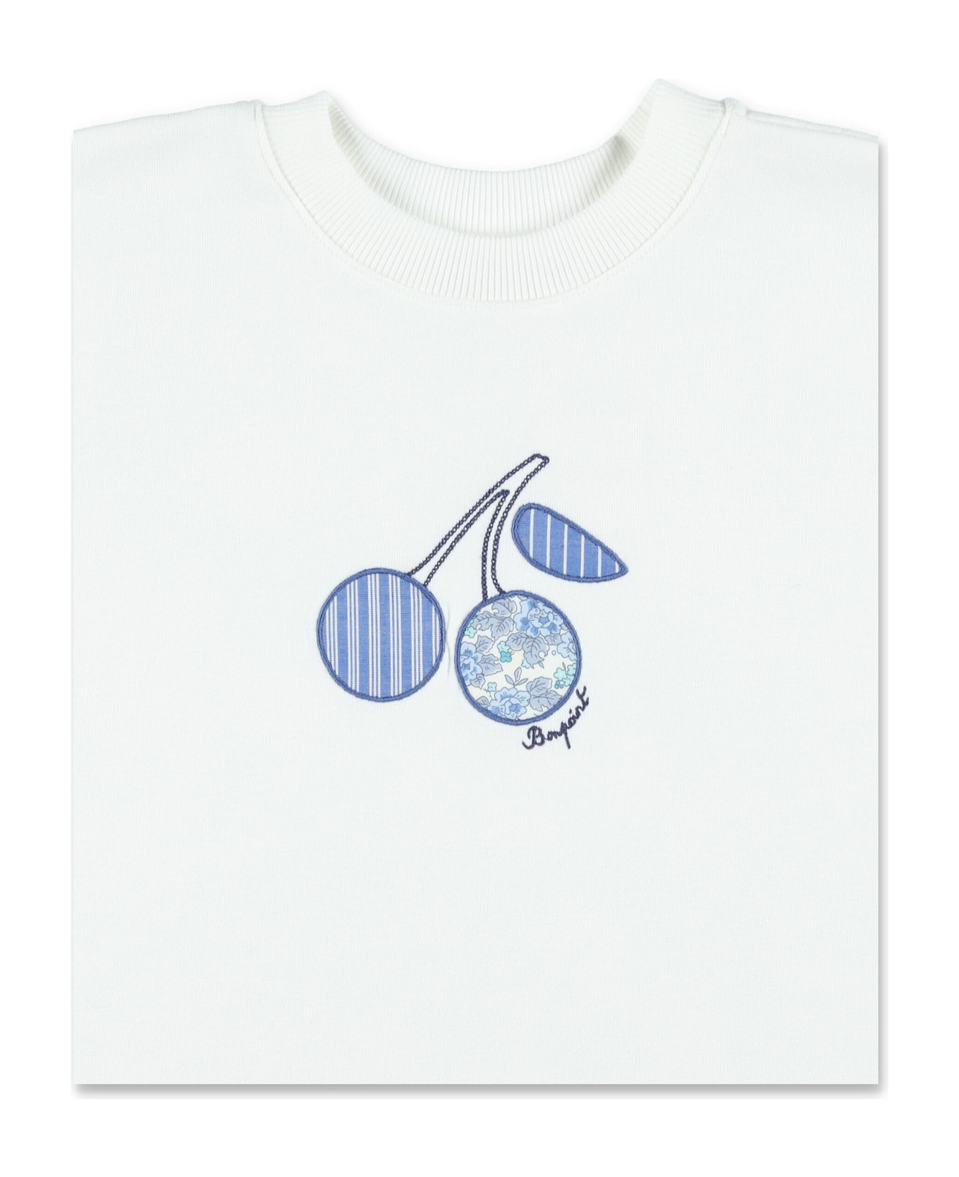 Bonpoint Kid - Faros Sweatshirt - WHITE