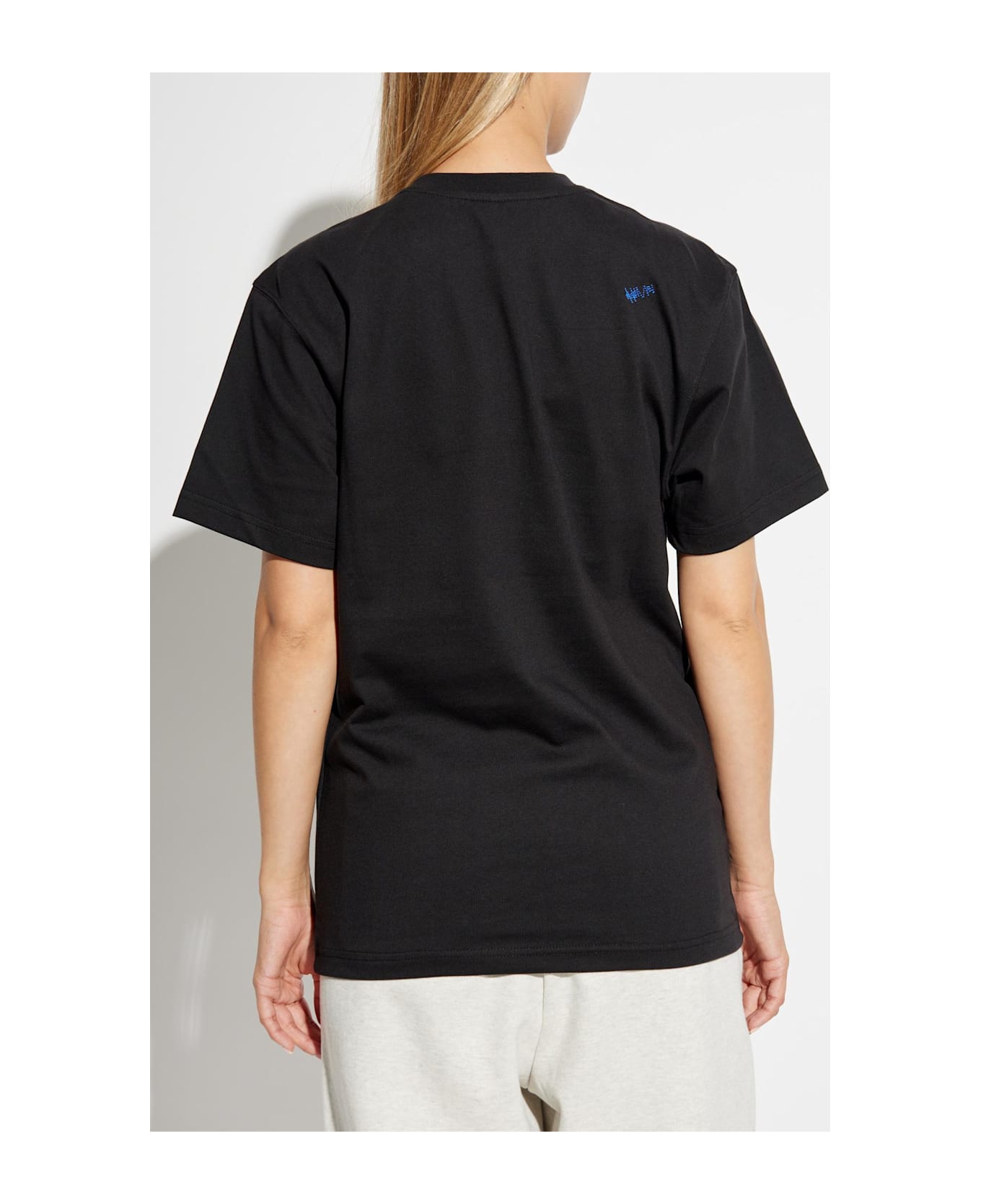Ader Error T-shirt With Logo - BLACK