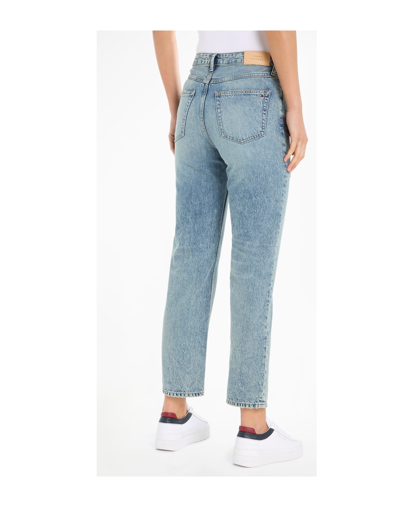 Tommy Hilfiger Classics Cropped Straight Fit High-waisted Jeans - MIO
