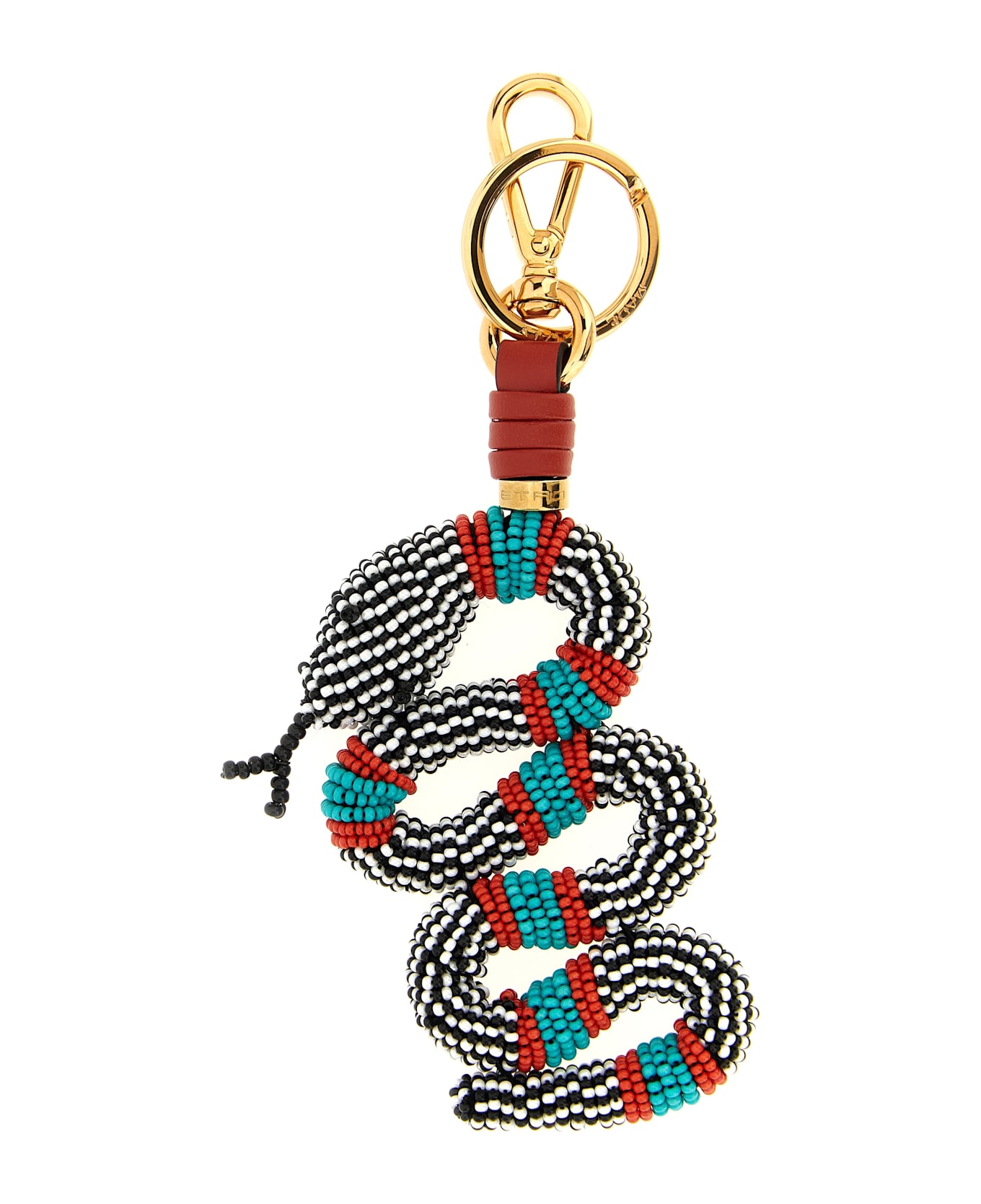 Etro 
snake
 Keyring - Multicolor