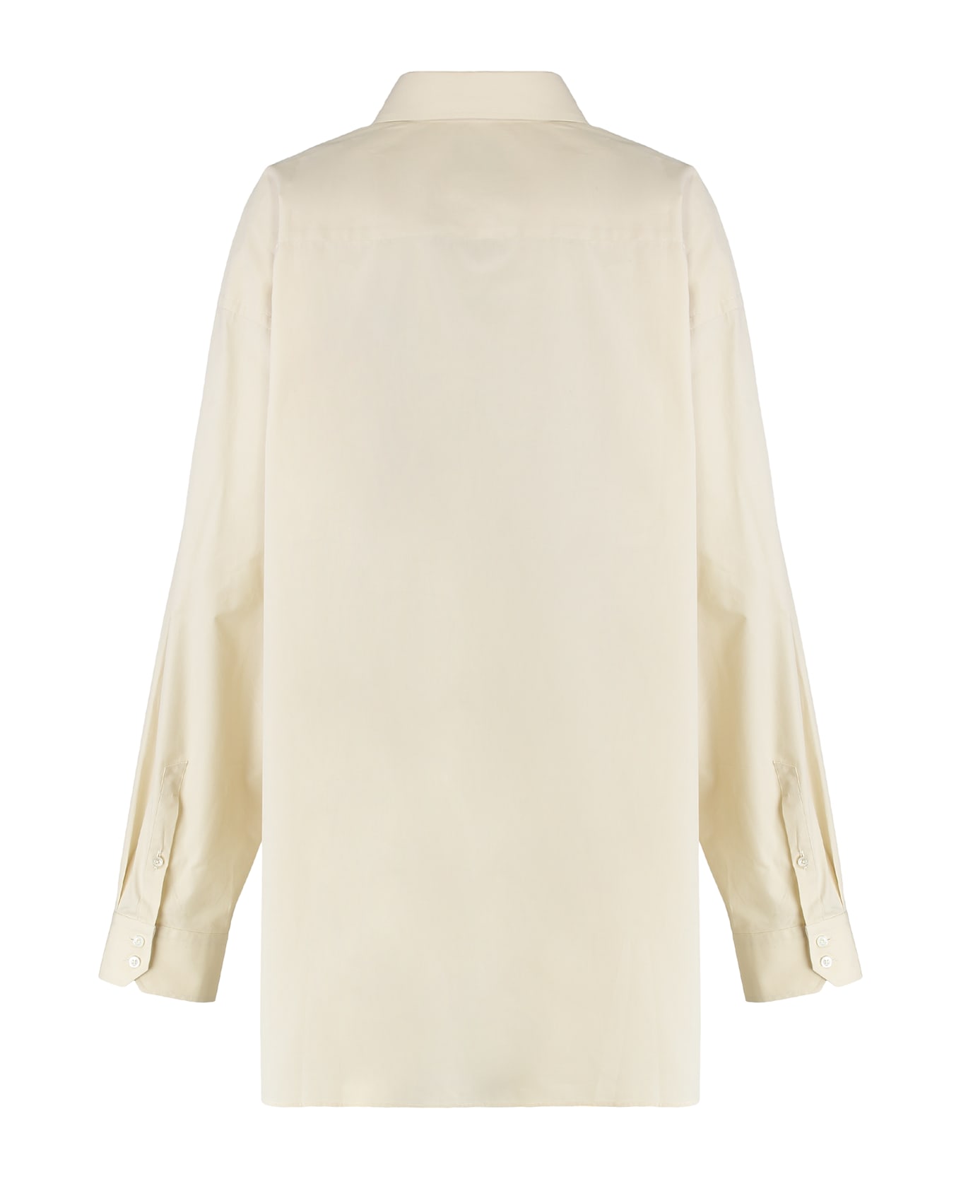 Vivienne Westwood Oversized Cotton Shirt - panna