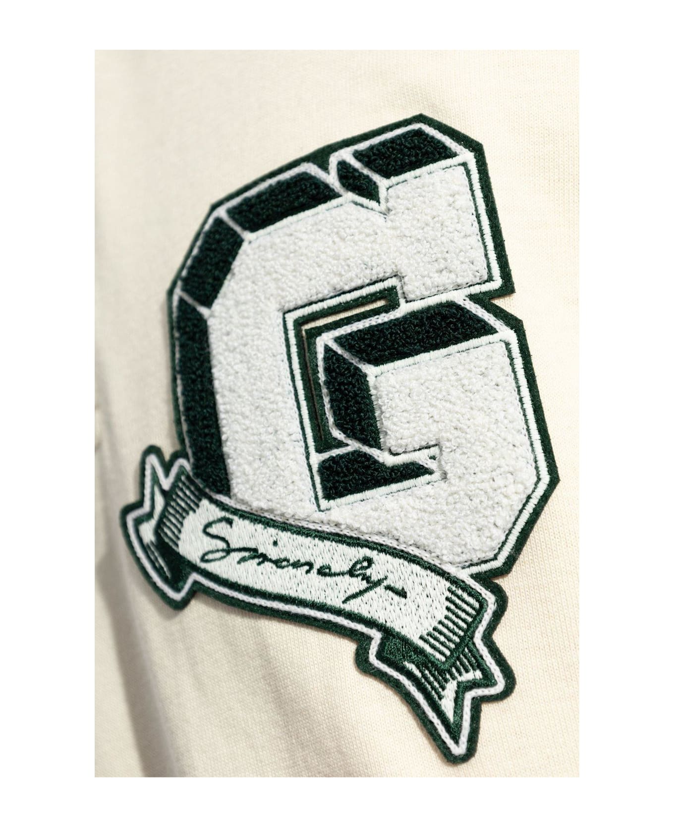 Givenchy Logo Printed Collared Sweater - Bianco