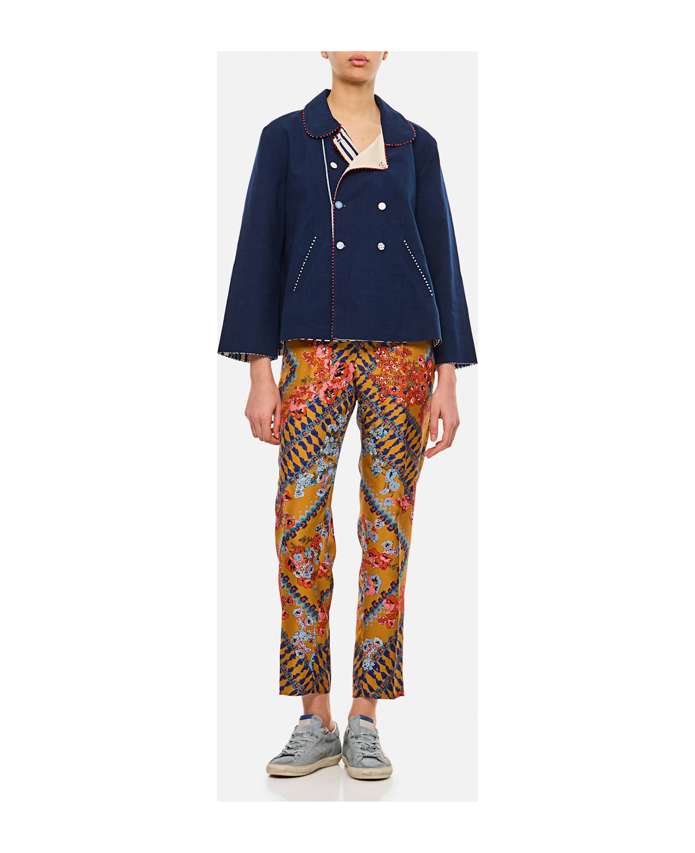Alberto Biani Trouser - Golden