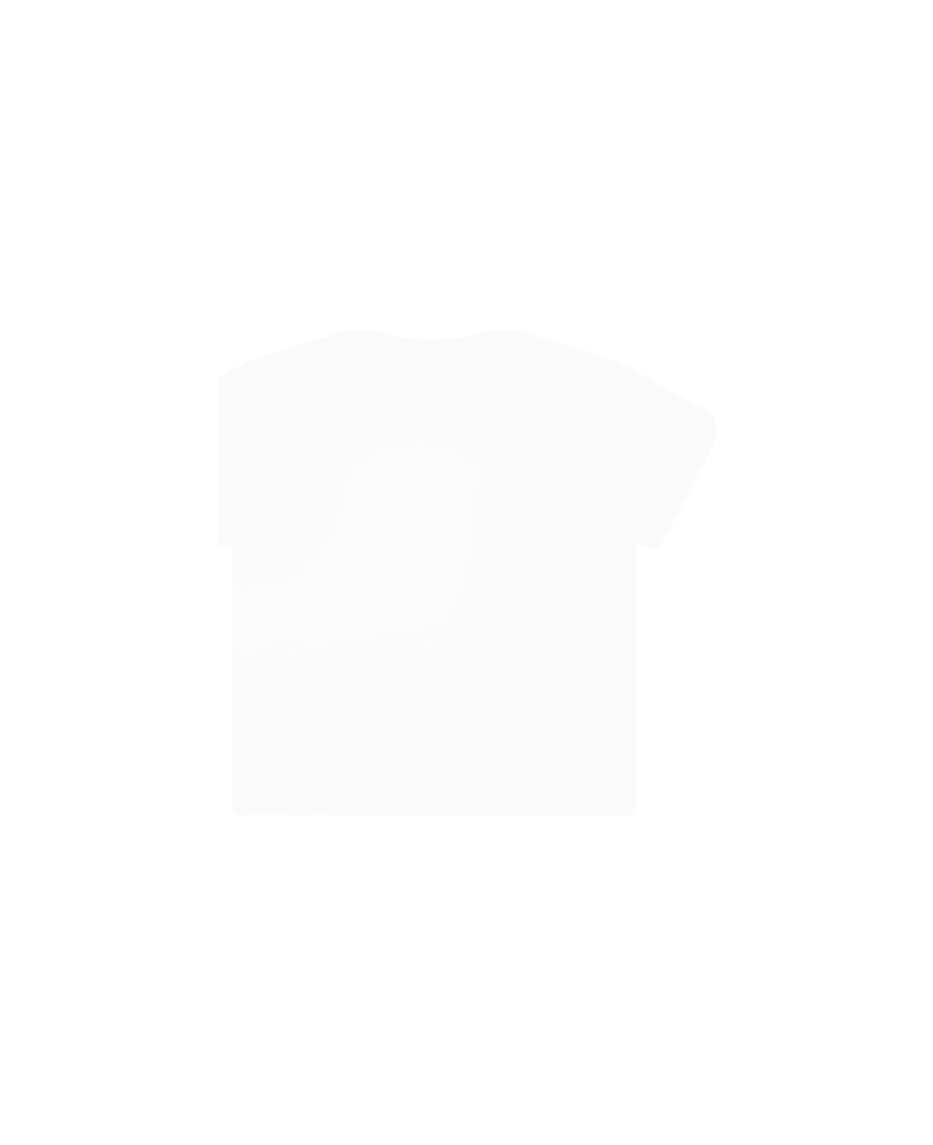 Dolce 
Gabbana White T-shirt For Babykids With Logo - White
