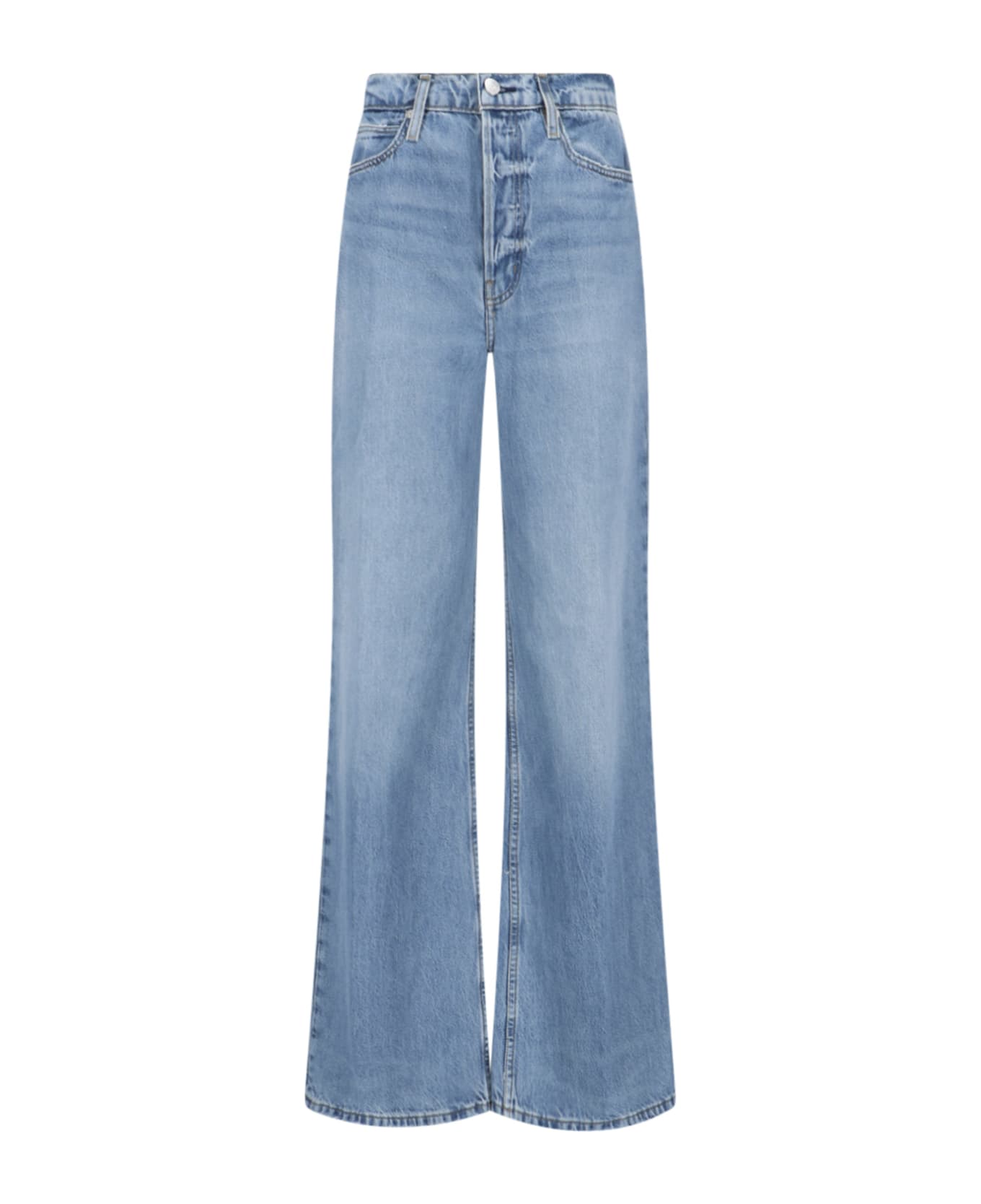 Frame Wide Jeans - Blue