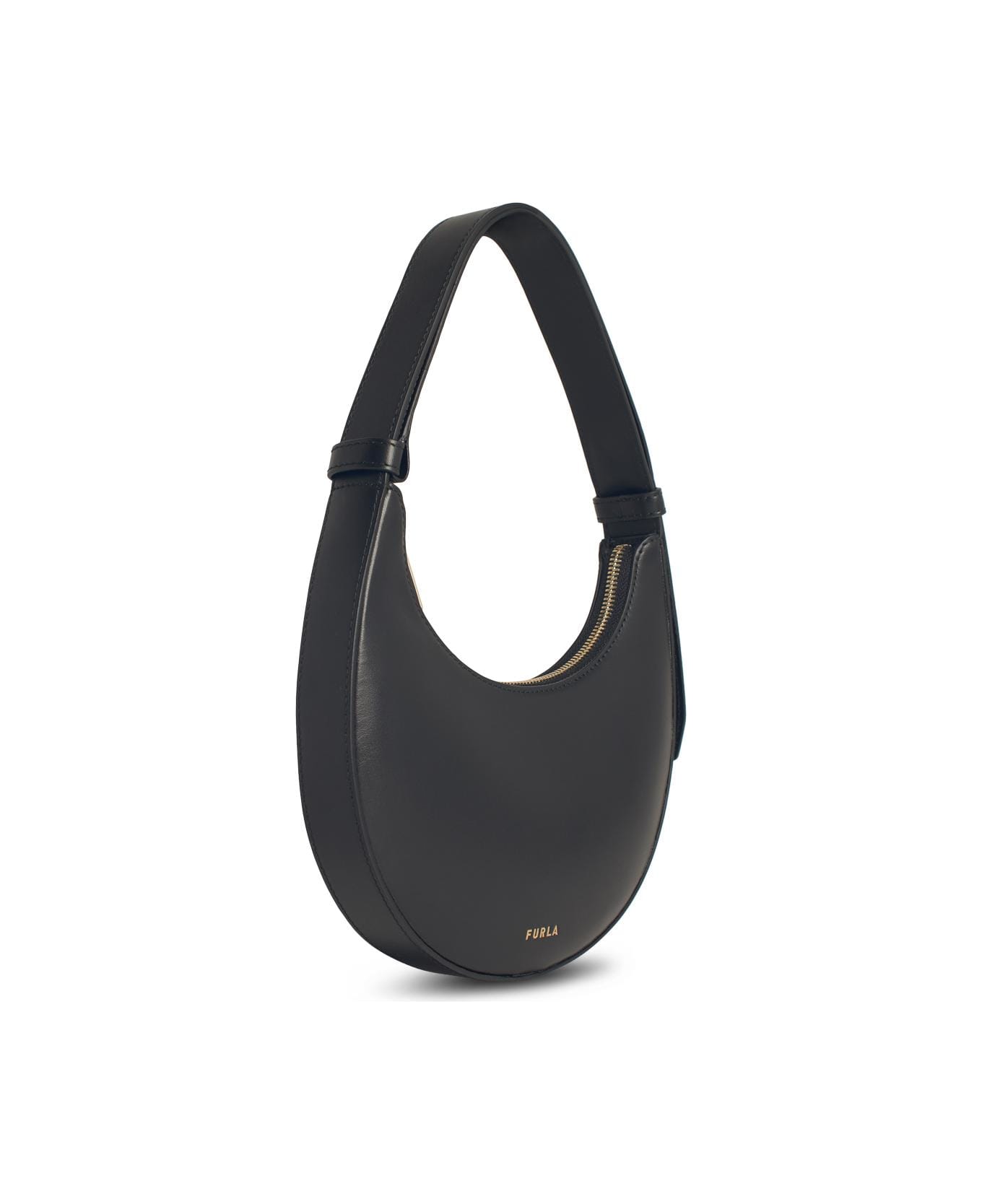 Furla 
delizia
 Mini Bag In Black Leather - Nero