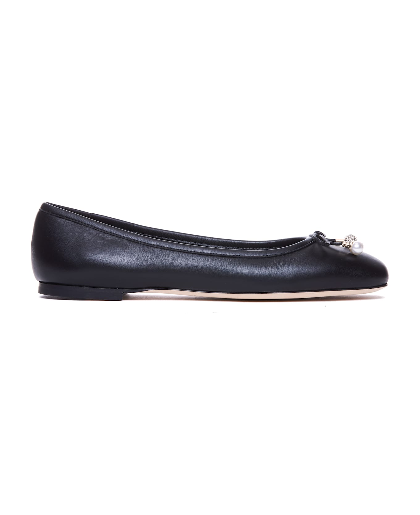 Jimmy Choo Elme Flats - Black