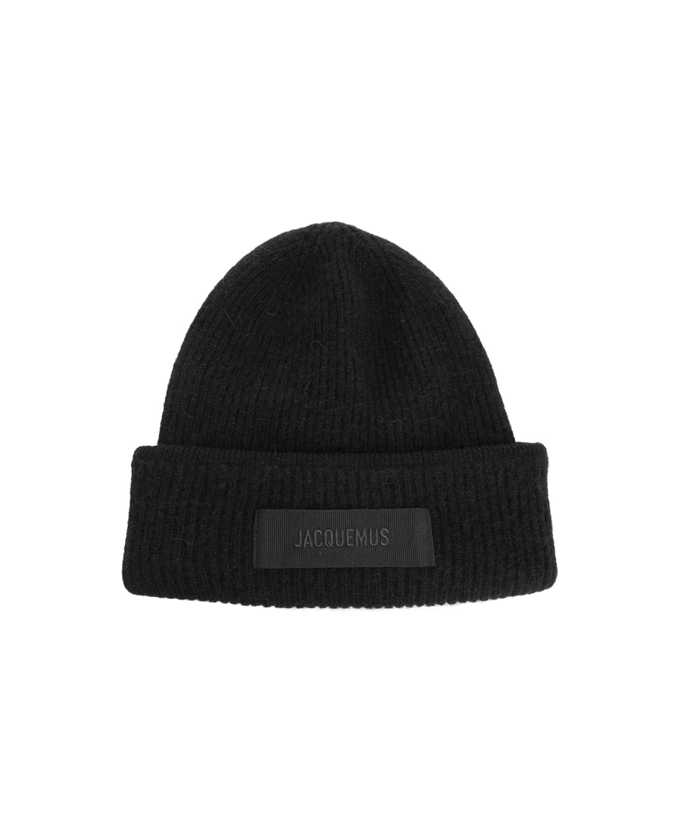 Jacquemus 'le Bonnet' Alpaca Hat - Black