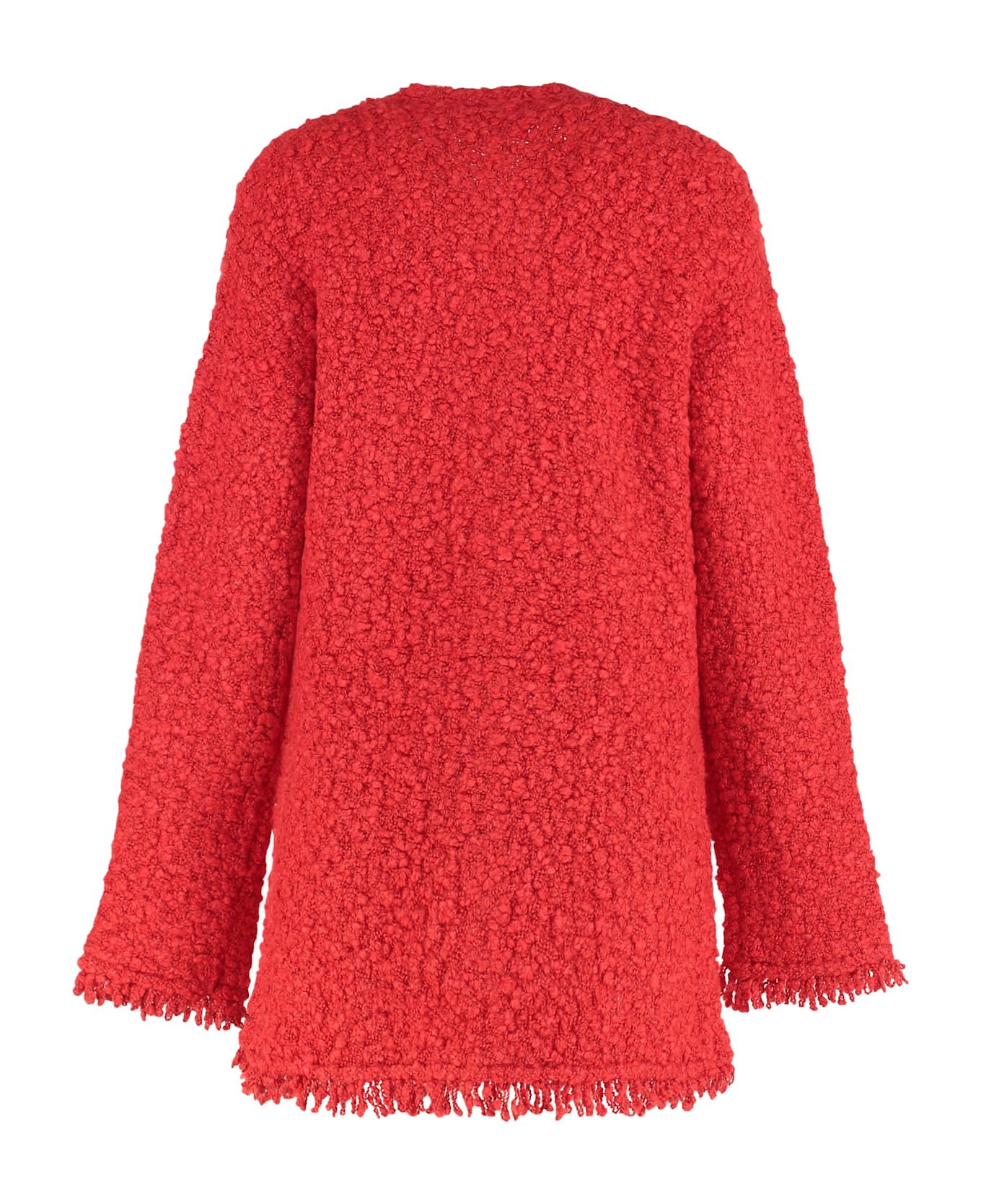 Fabiana Filippi Boucle Knit Jacket - red