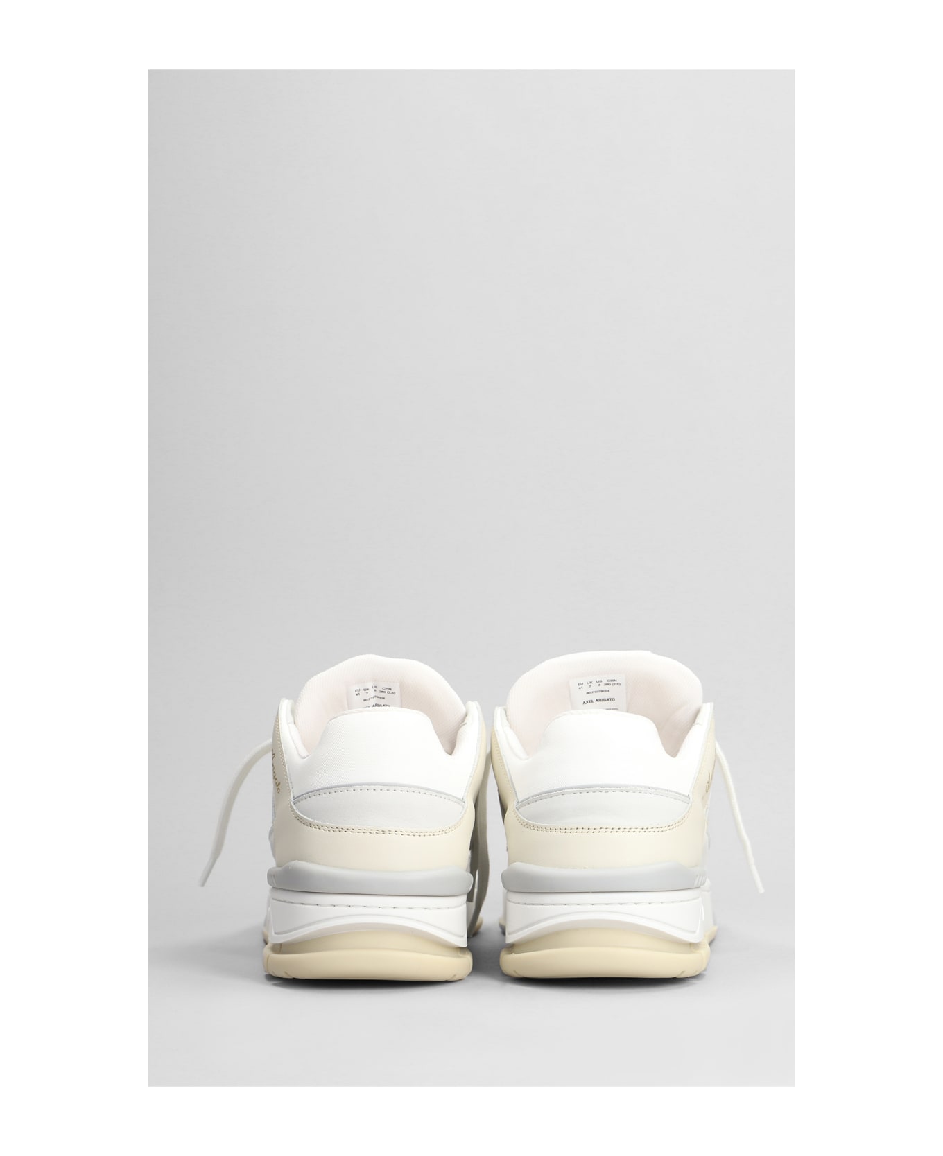 Axel Arigato Area Lo Sneaker Sneakers In Beige Leather - beige