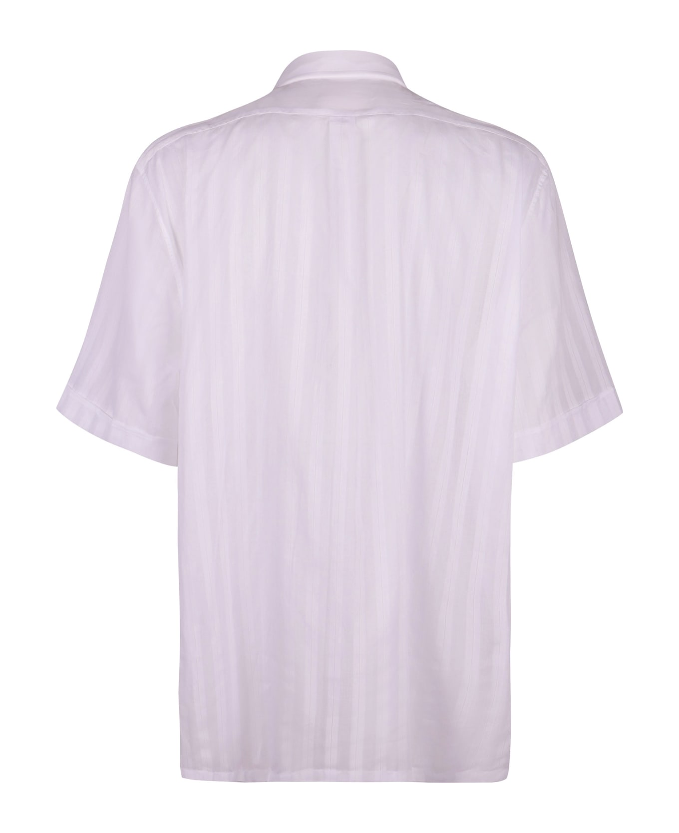 Givenchy Short Sleeve Cotton Shirt - White