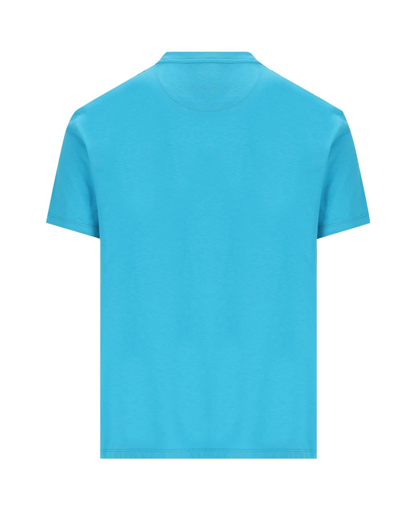 Valentino Vlogo Signature Crewneck T-shirt - Clear Blue