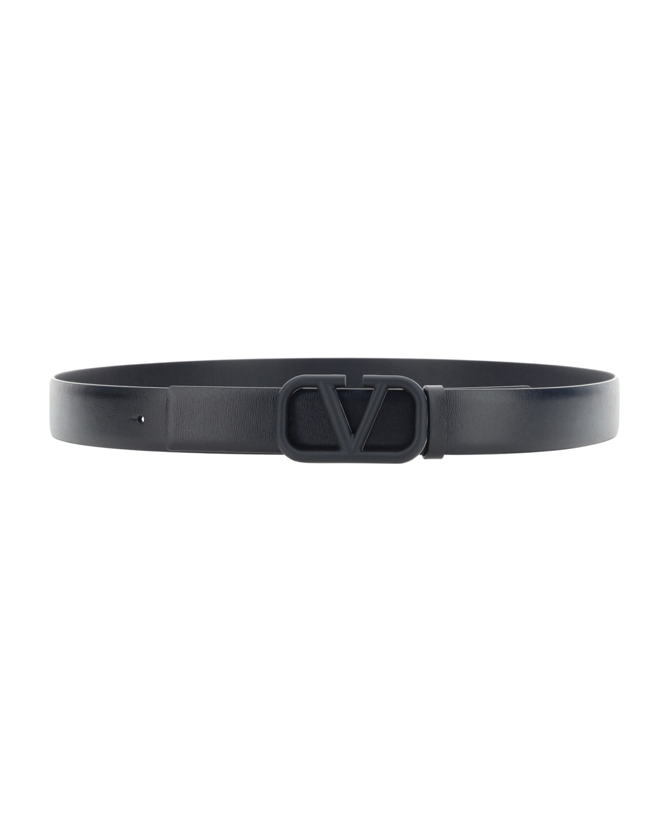 Valentino Garavani Calfskin Belt - Nero/nero