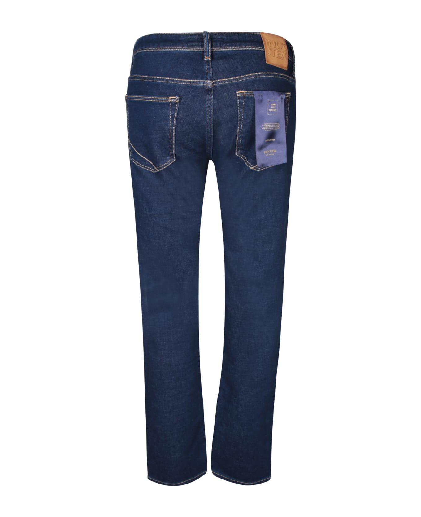 Incotex 5t Blue Denim Jeans - Blue