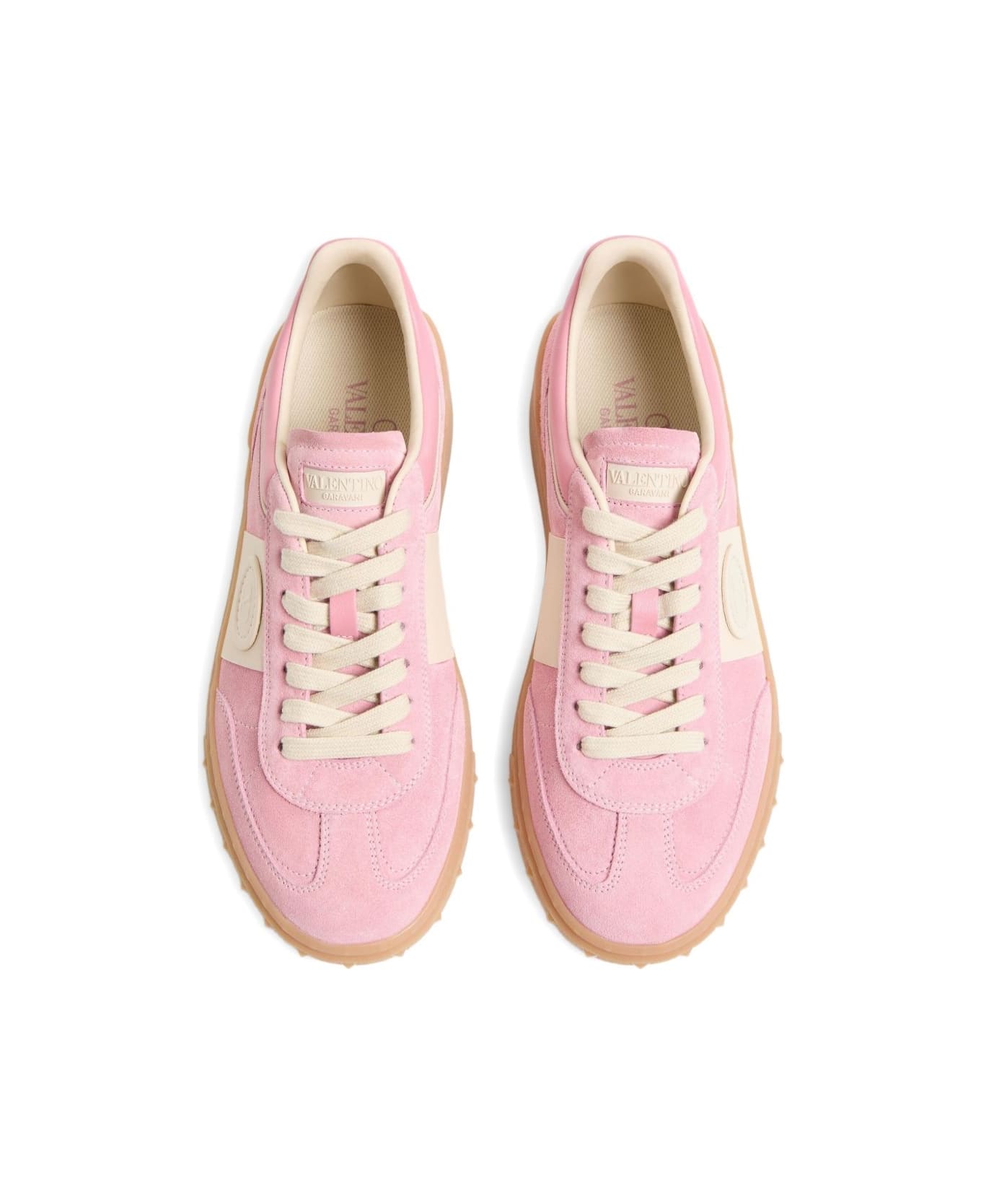 Valentino Garavani Upvillage Leather Sneakers - Pink