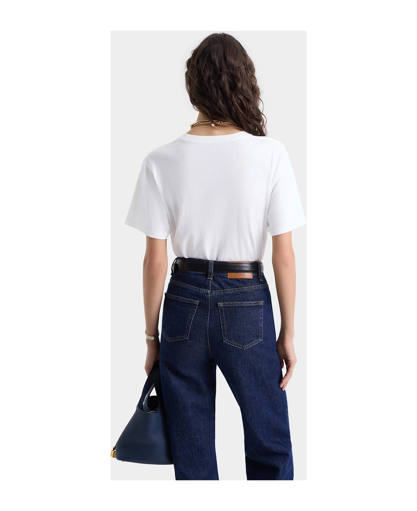 Sporty 
Rich Bh Horizon Soft T-shirt - White