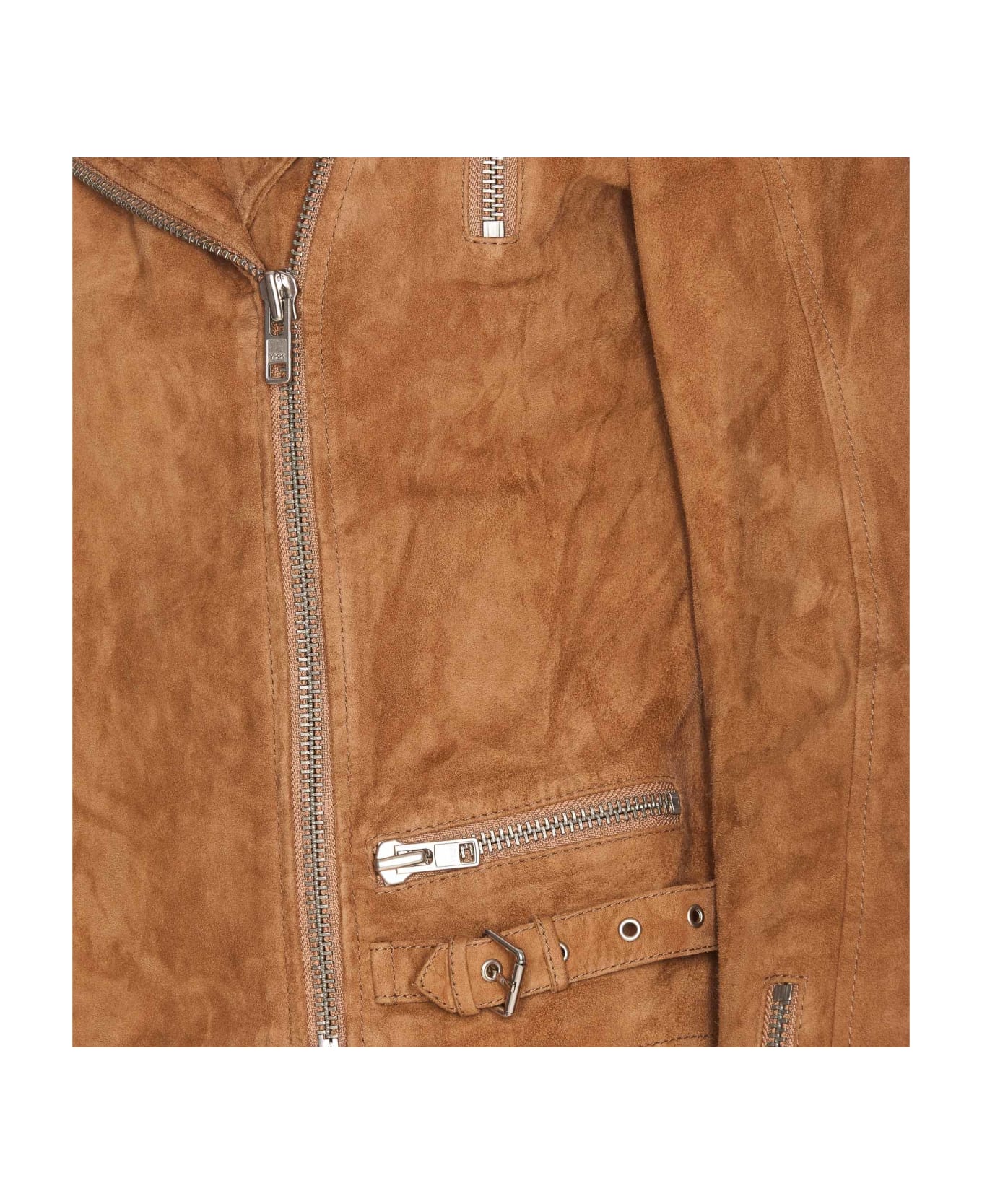 S.W.O.R.D 6.6.44 Suede Jacket - Brown レザージャケット