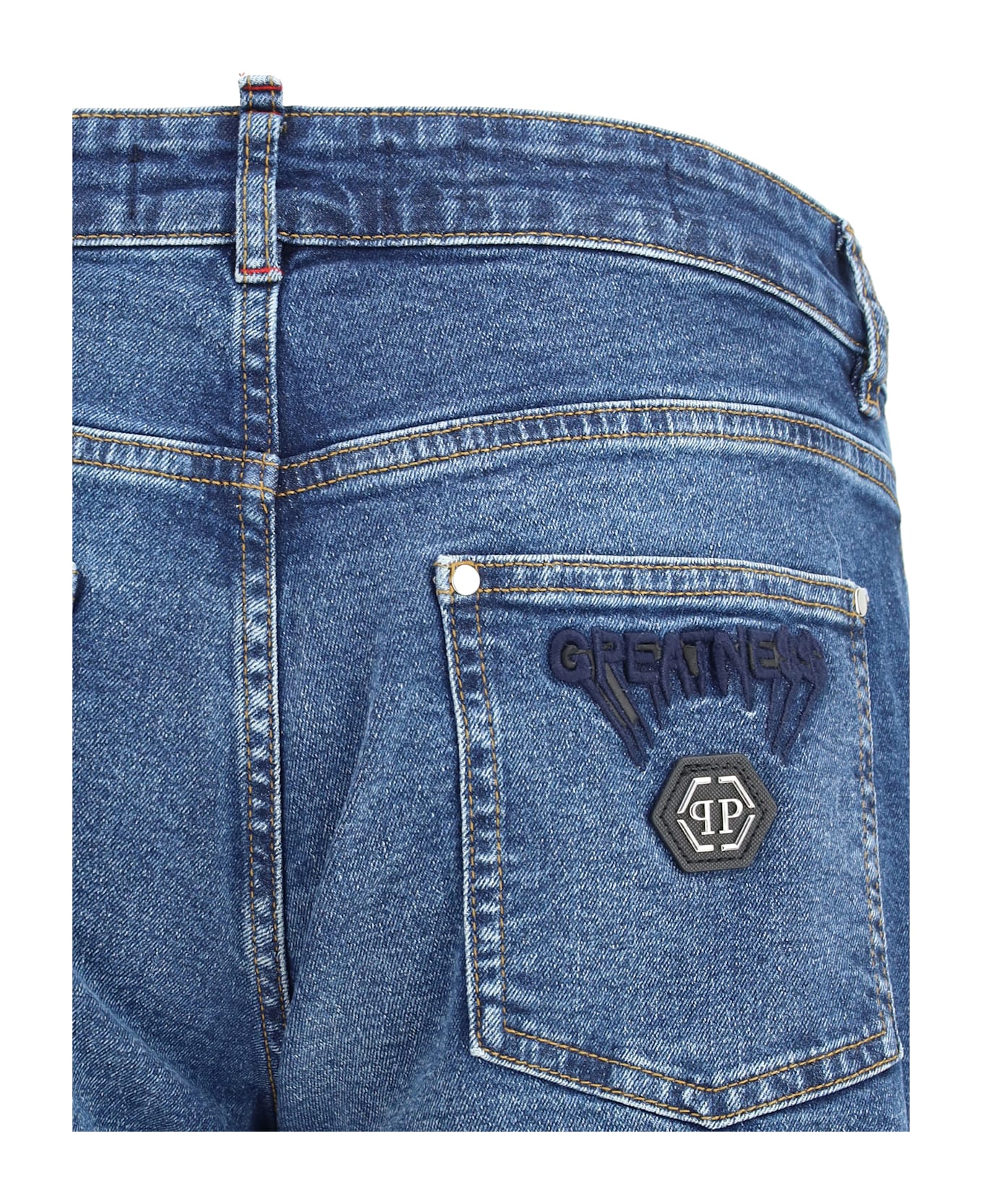 Philipp Plein Super Straight Cut Jeans