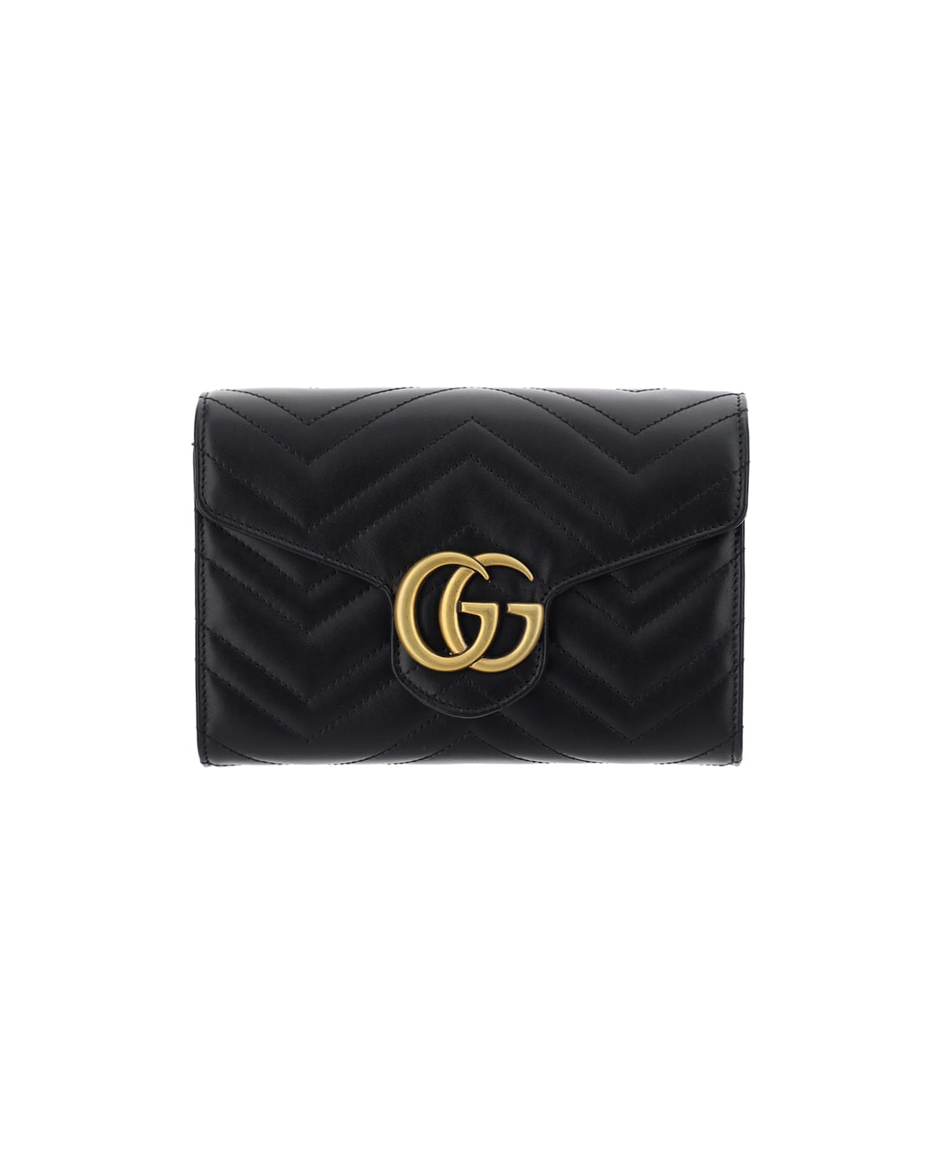 Gucci Marmont Wallet - Nero/nero