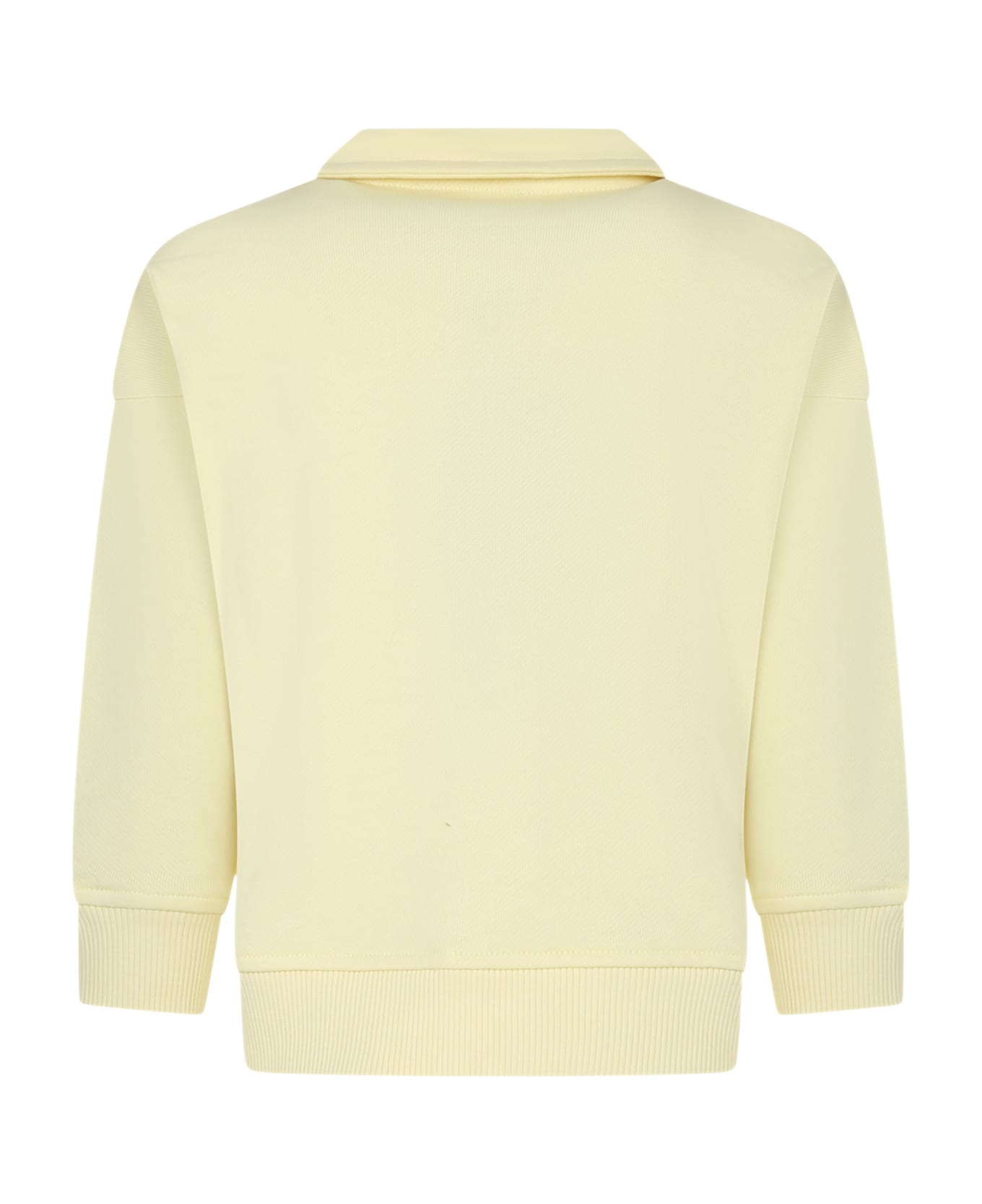 Emporio Armani Yellow Sweatshirt For Boy With The Smurfs - Yellow