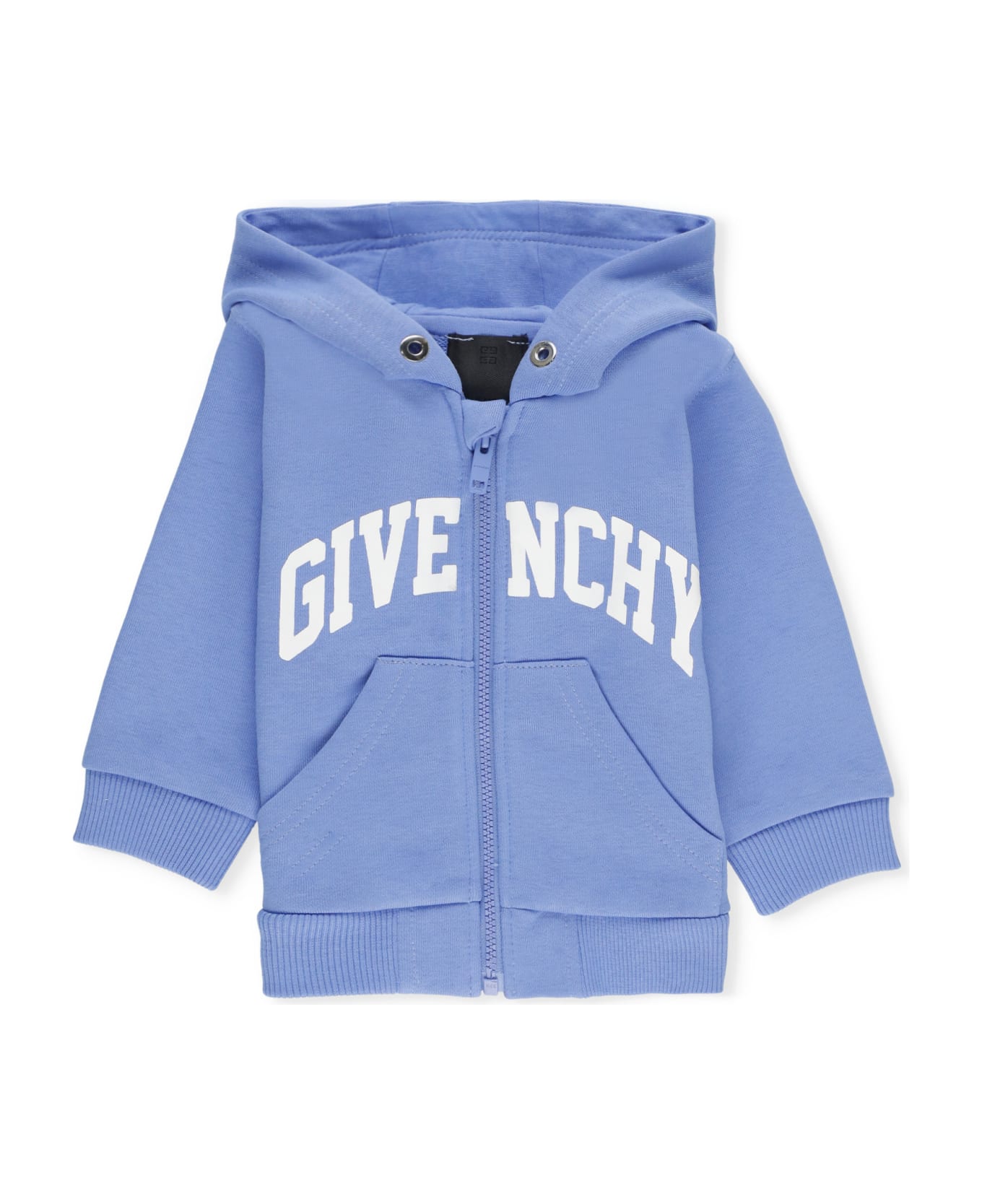 Givenchy Hoodie With Logo - Blue