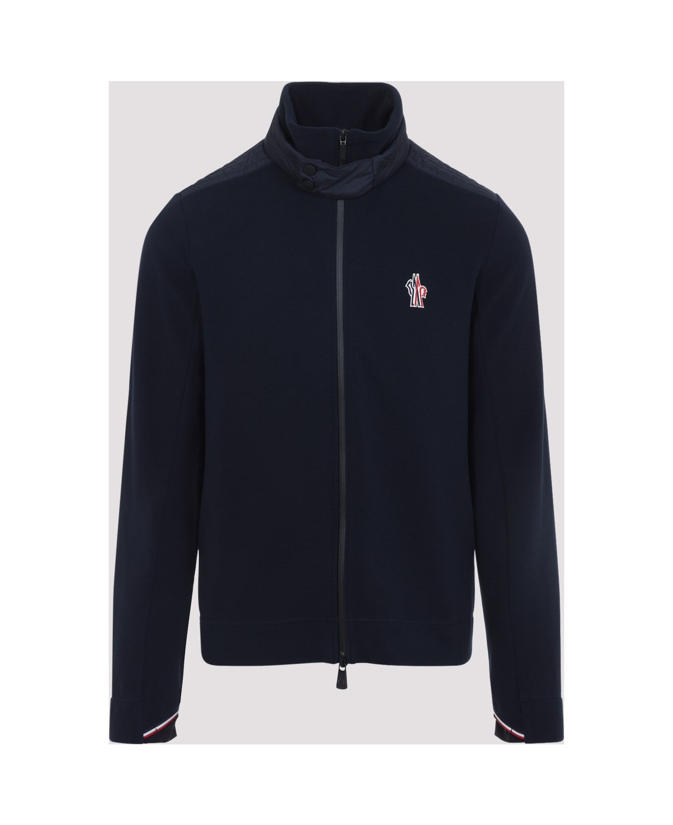 Moncler Grenoble Zip Up Cardigan - Navy