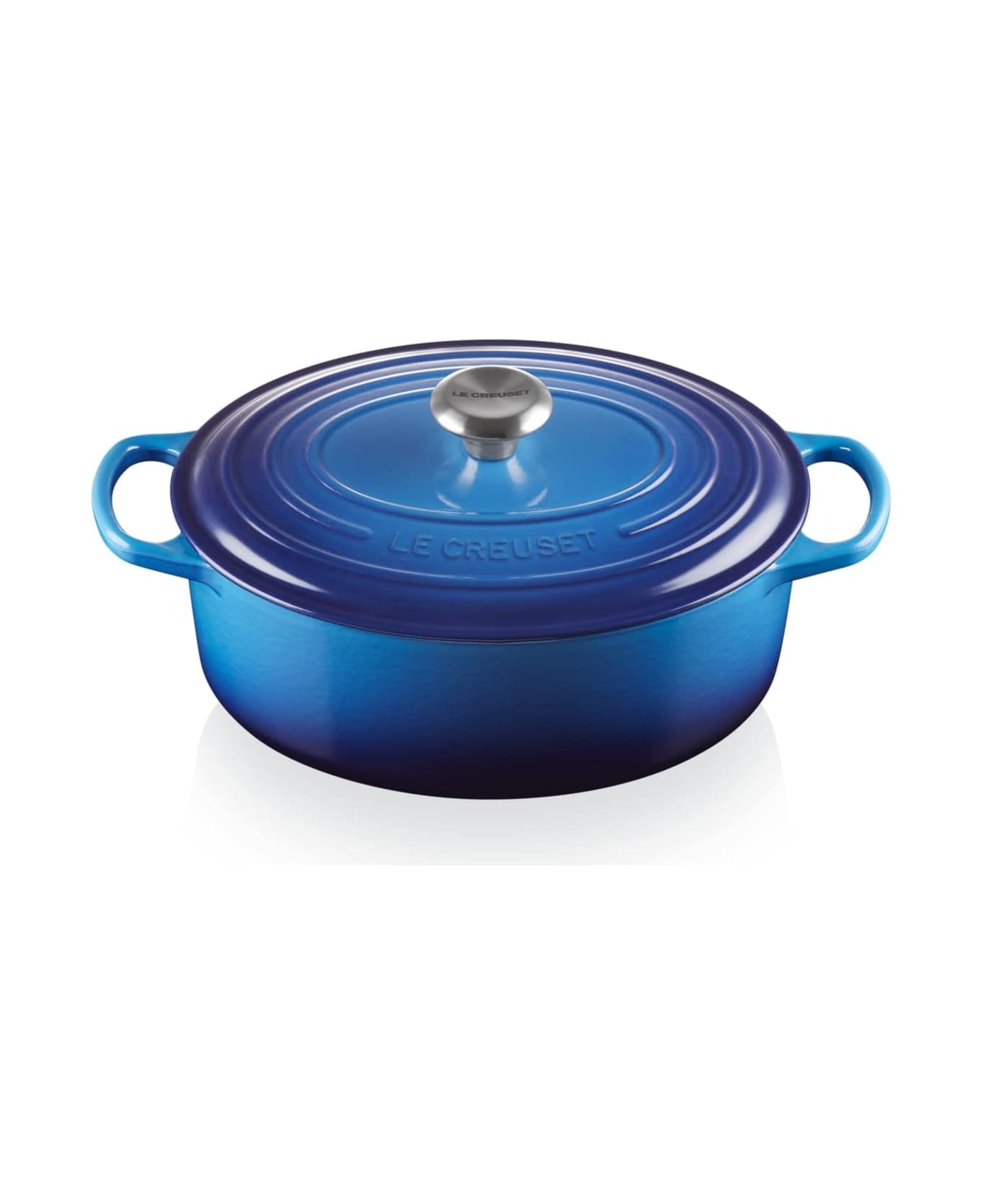 Le Creuset Cocotte Ovale Evo 29 Cm - Blu