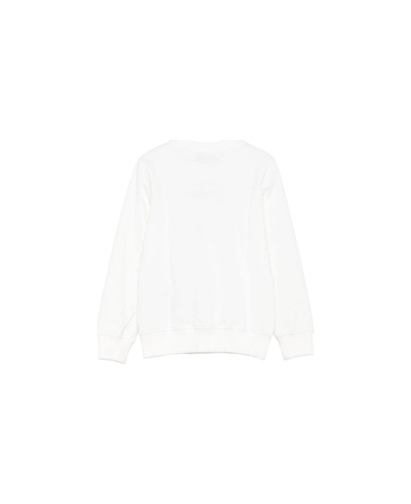 Moschino Jersey With Logo - WHITE