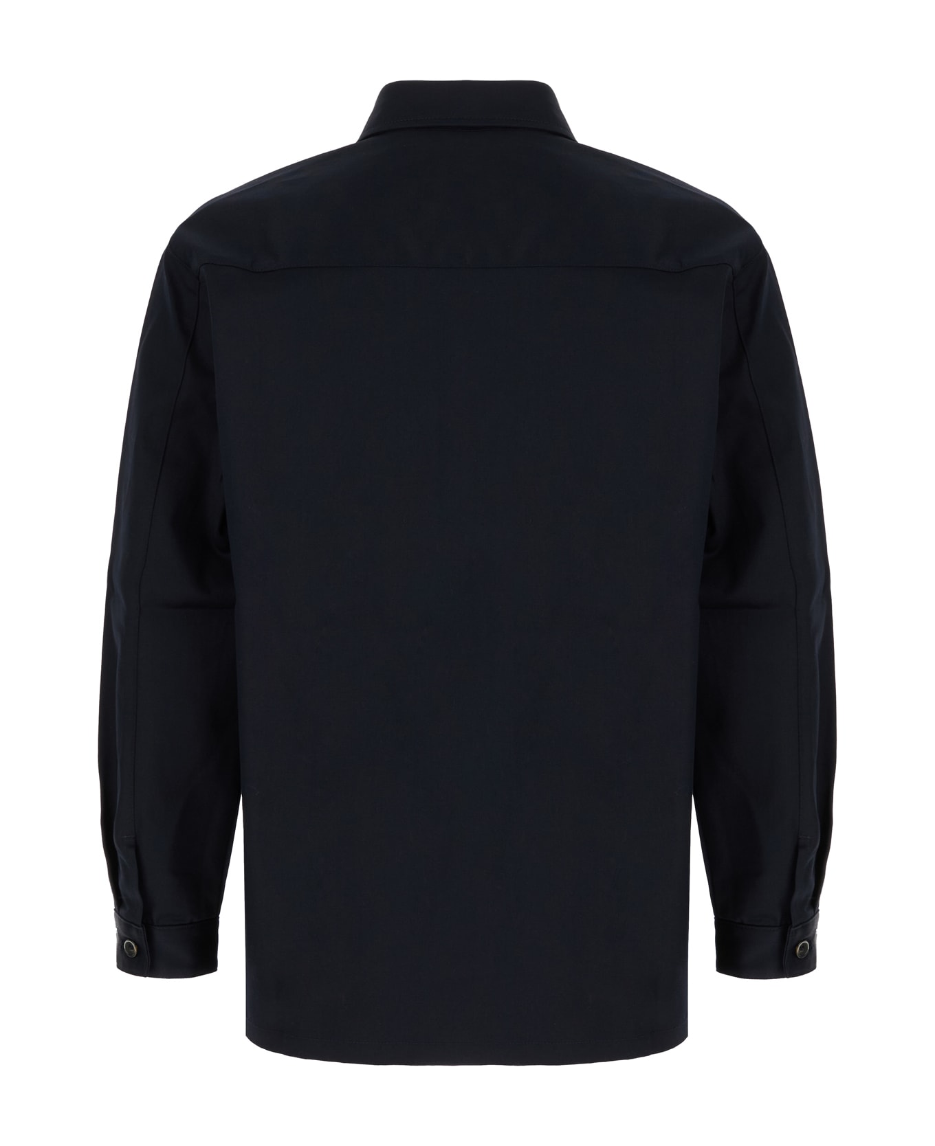 Nine in the Morning Navy Blue Cotton Blend Jacket - Blu navy