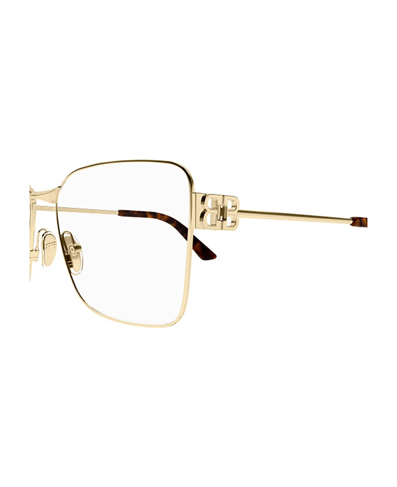 Balenciaga Eyewear BB0339O Eyewear - Gold Gold Transparent