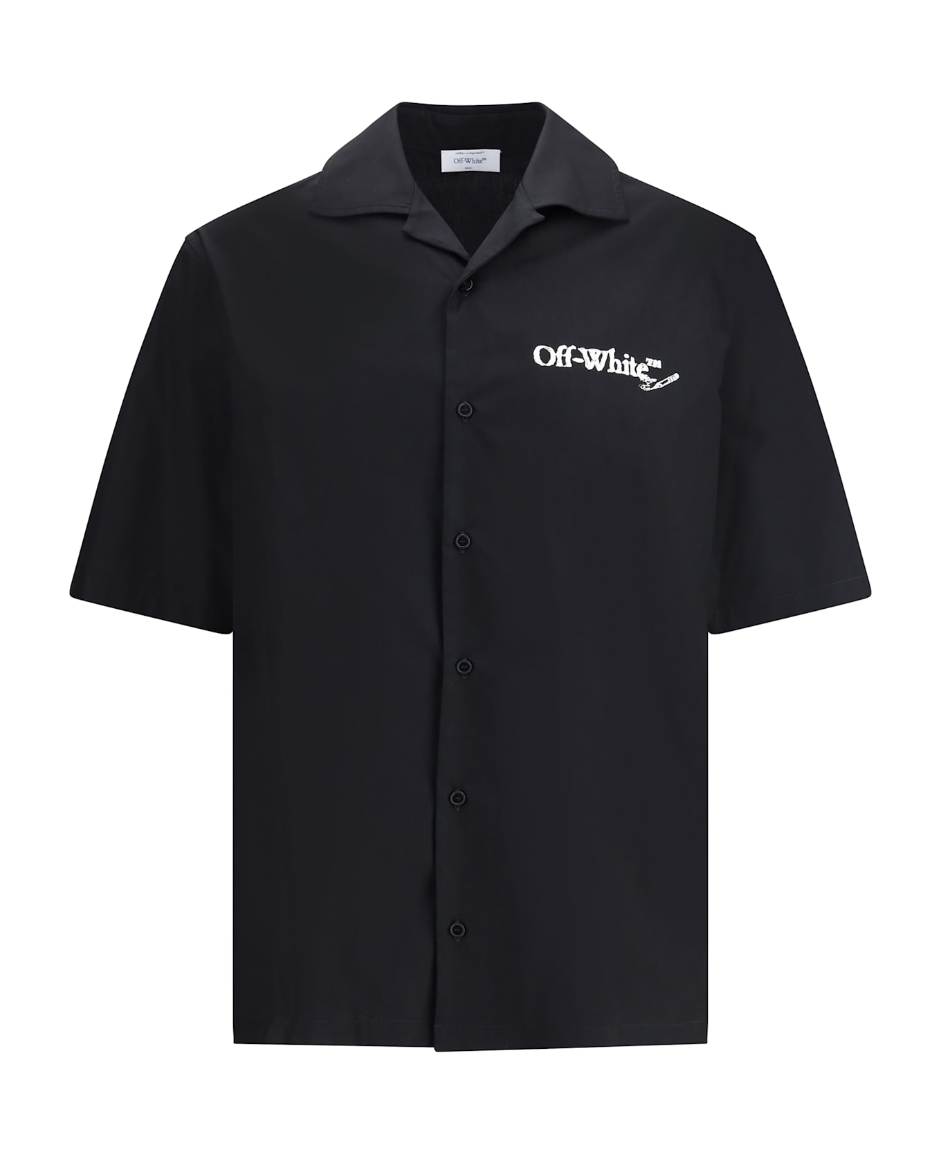 Off-White Bowling Shirt In Poplin