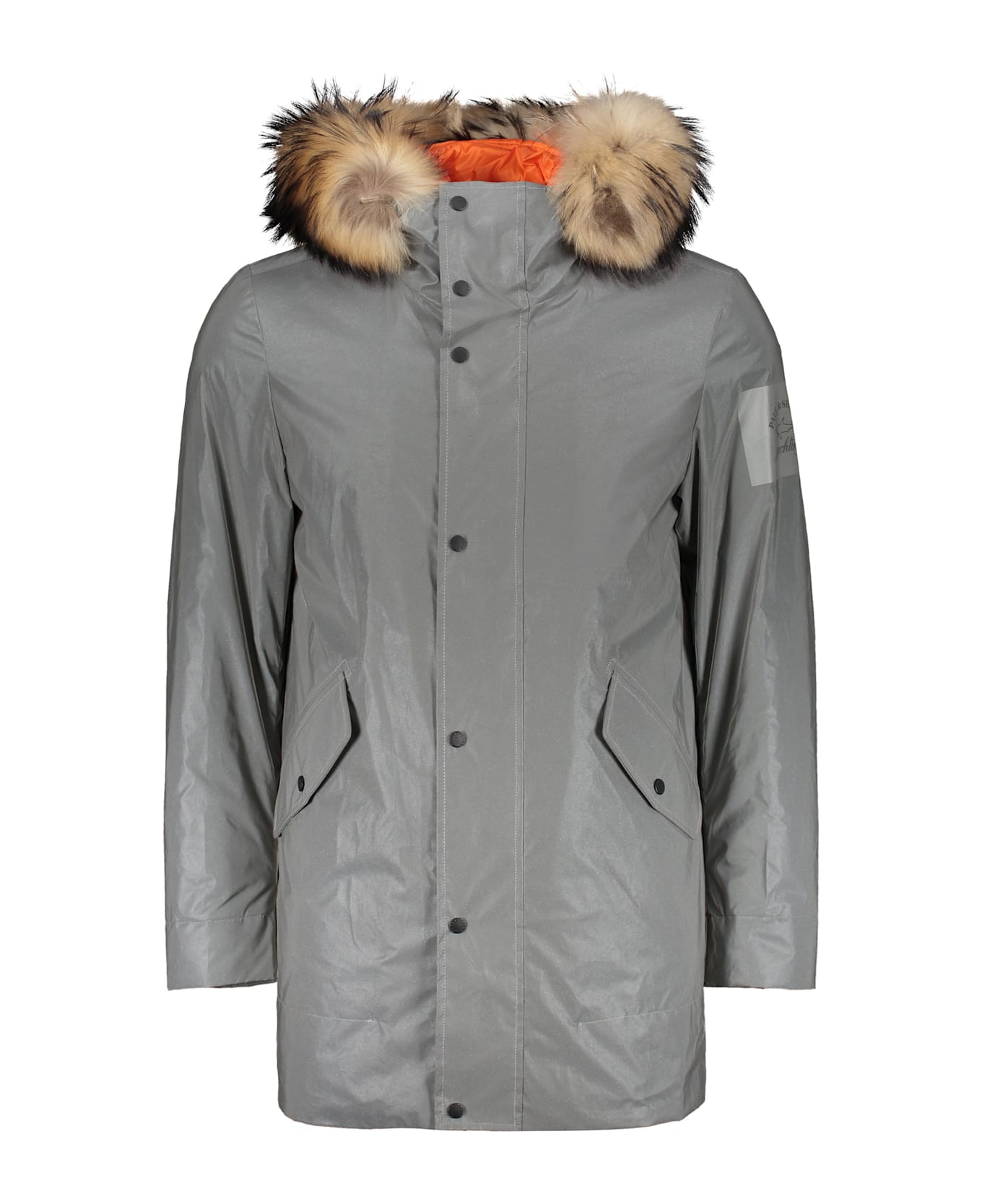 Paul&Shark Hooded Parka - grey