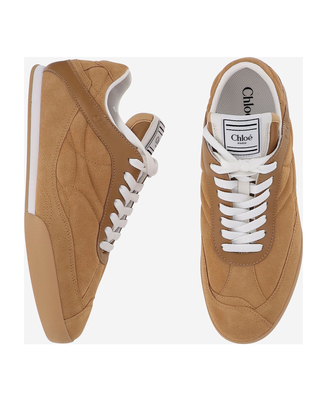 Chloé Kick Sneaker - Beige